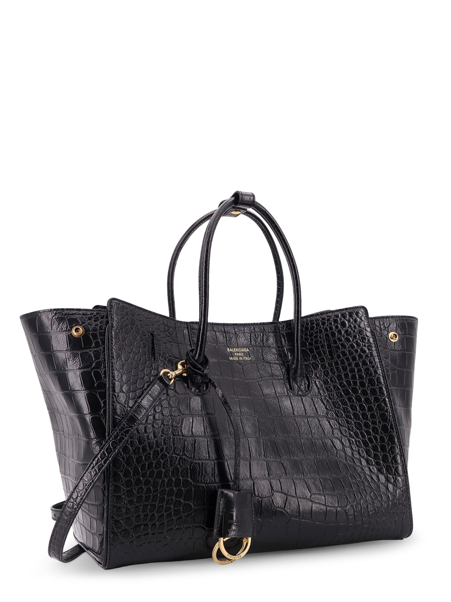 Balenciaga Bags Black T Domesticated Calf Le