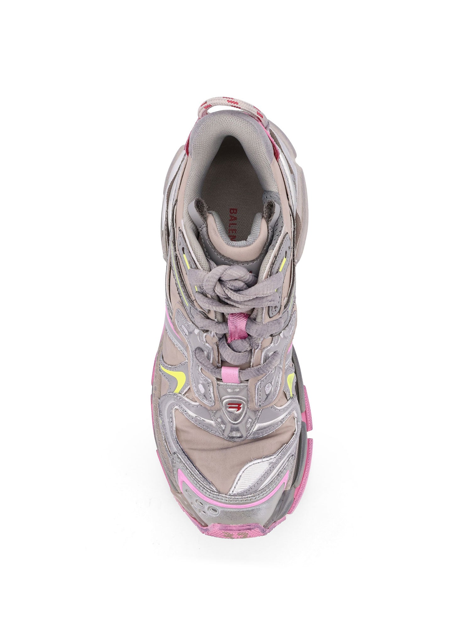 Balenciaga Sneakers Beige/gry/f Yel/pink T Polyurethane Polyester