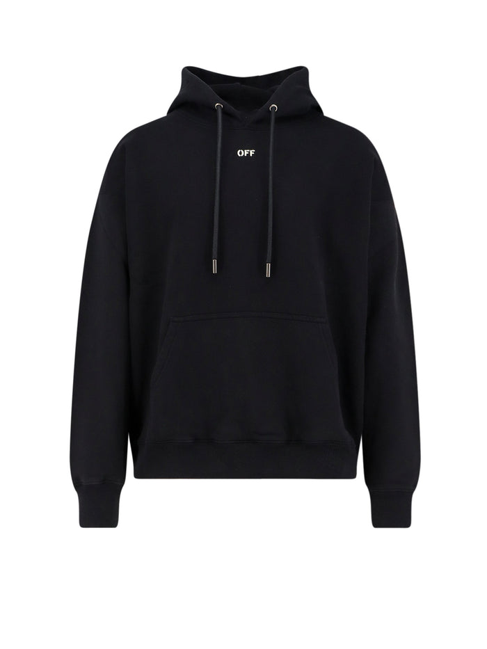 Off White Sweaters Black Cotone