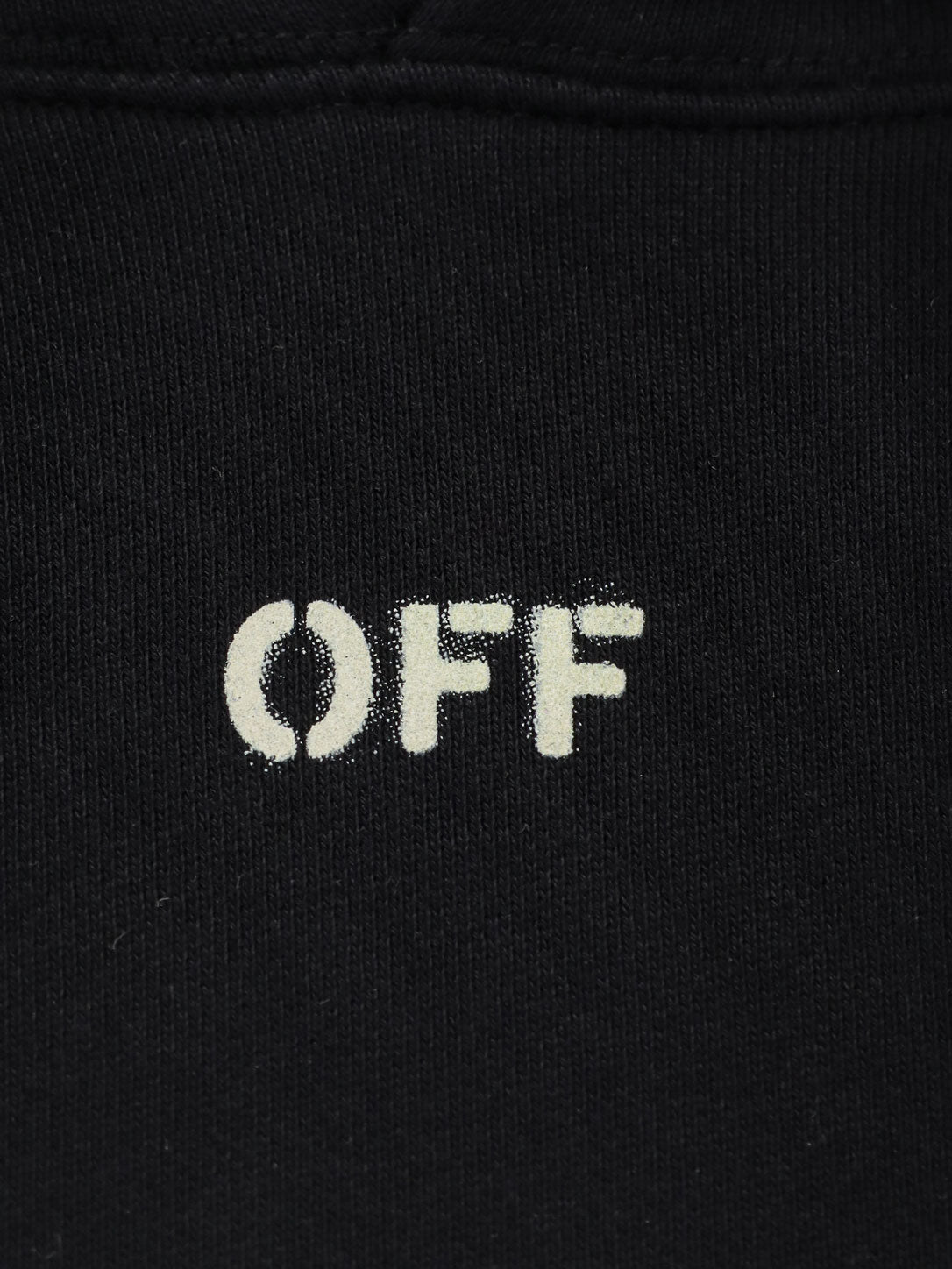 Off White Sweaters Black Cotone
