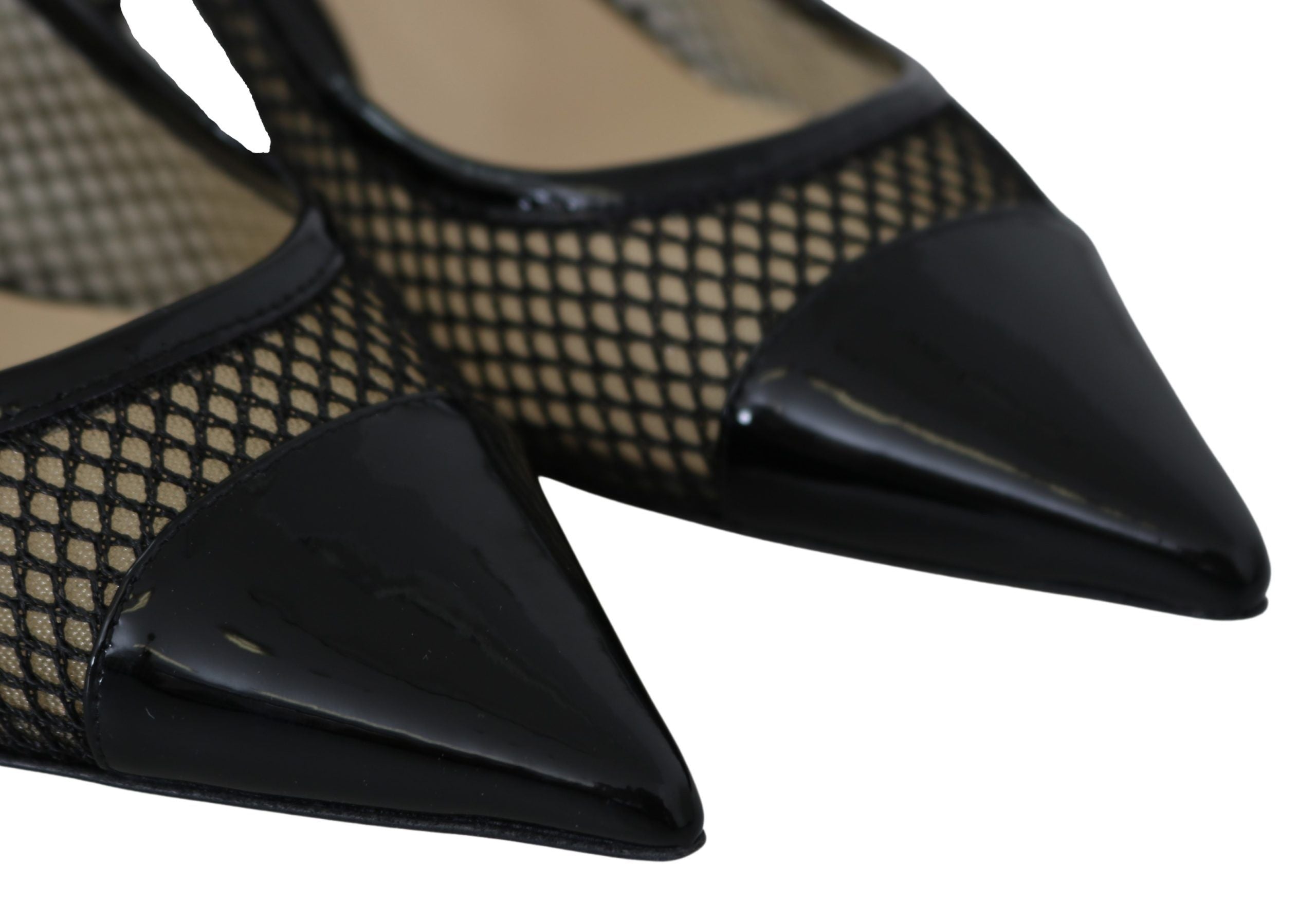 Jimmy Choo Patent leather heels in black — view 3