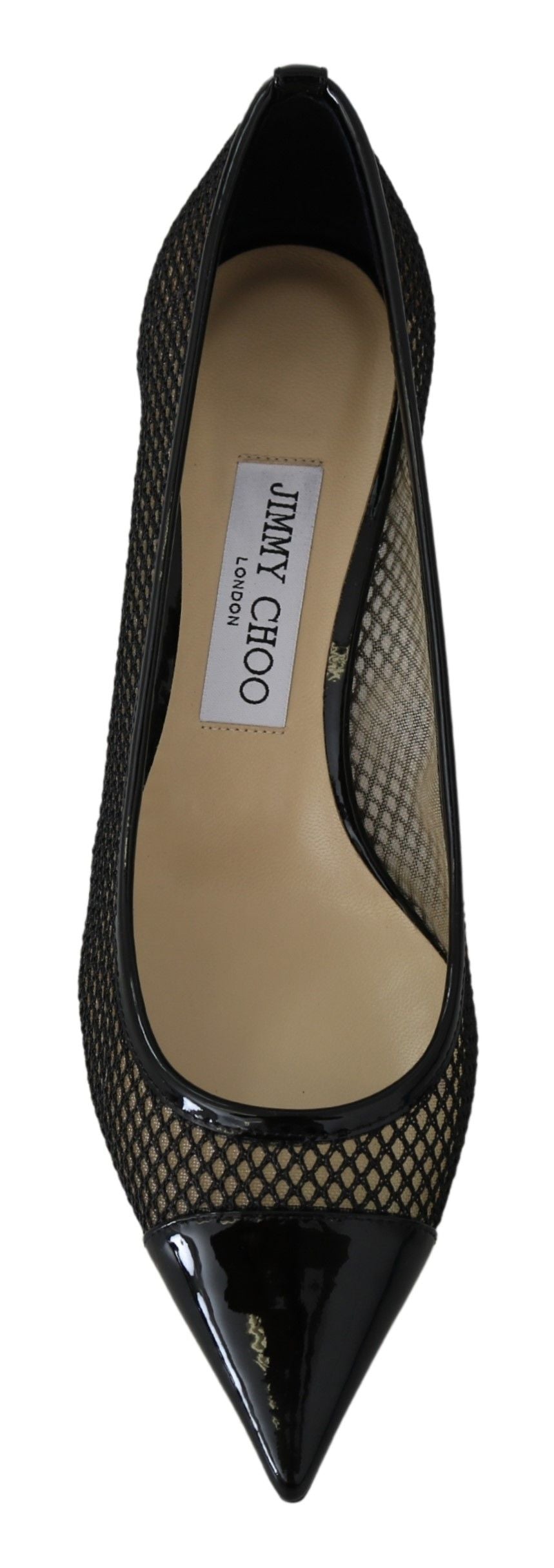 Jimmy Choo Patent leather heels in black — view 4
