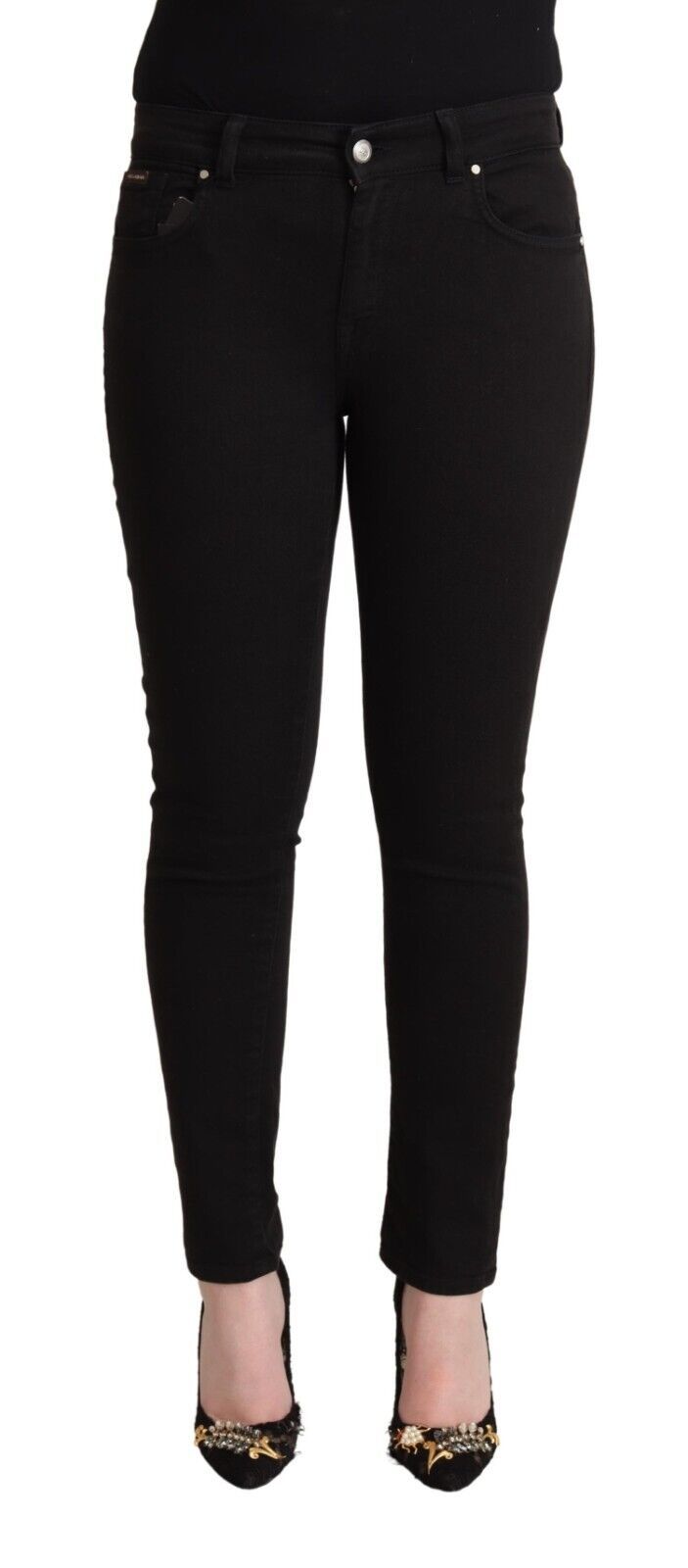 Dolce & Gabbana 98% Cotton jeans in black