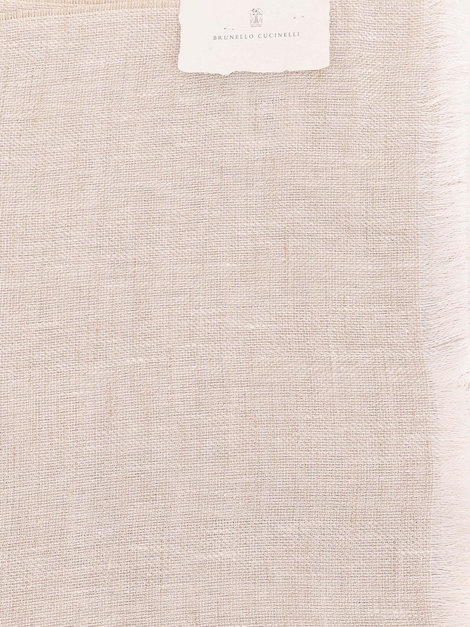 Brunello Cucinelli Scarfs Beige Panama Lino