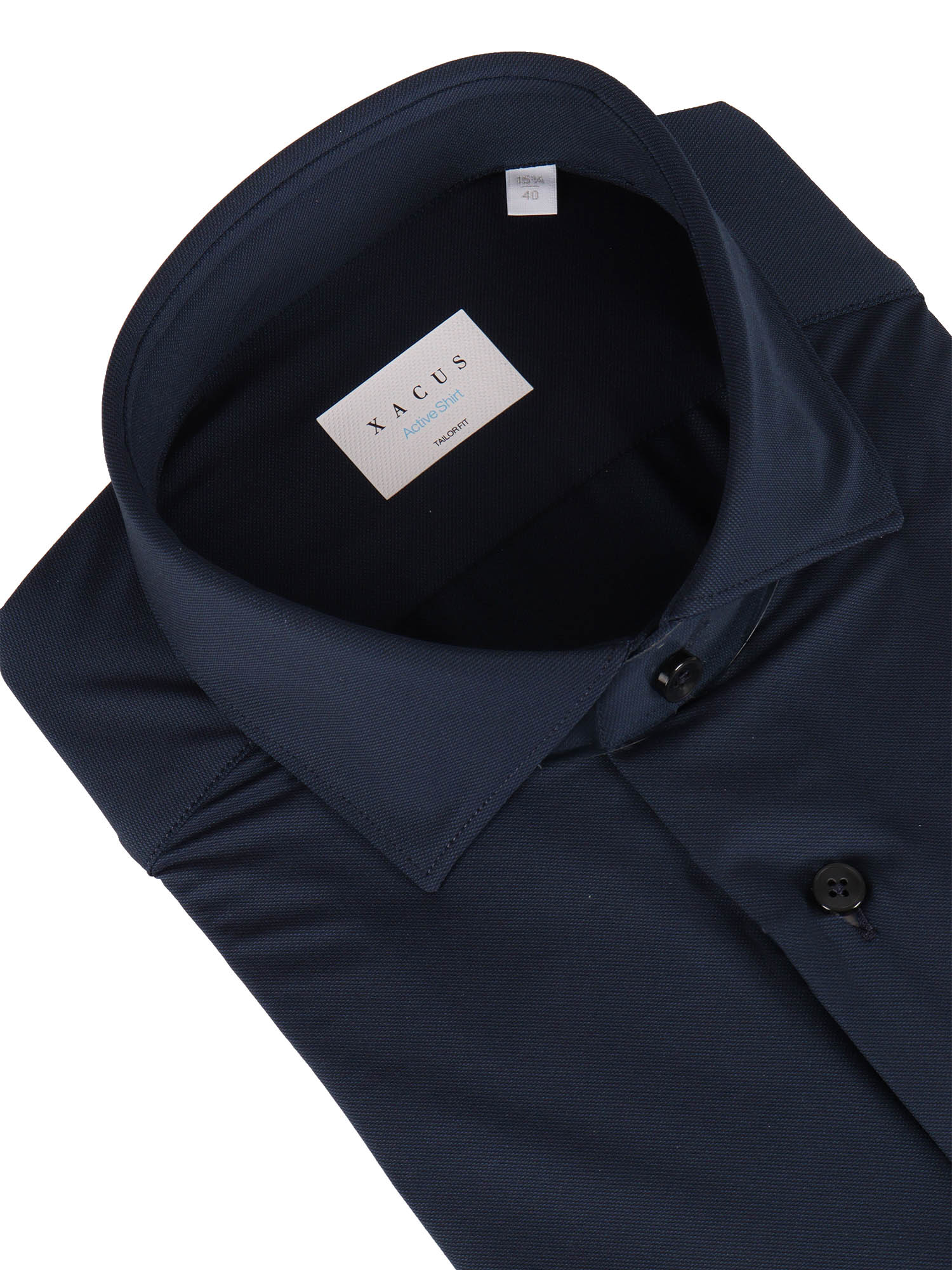 Shirt Blue Polyamide Elastane