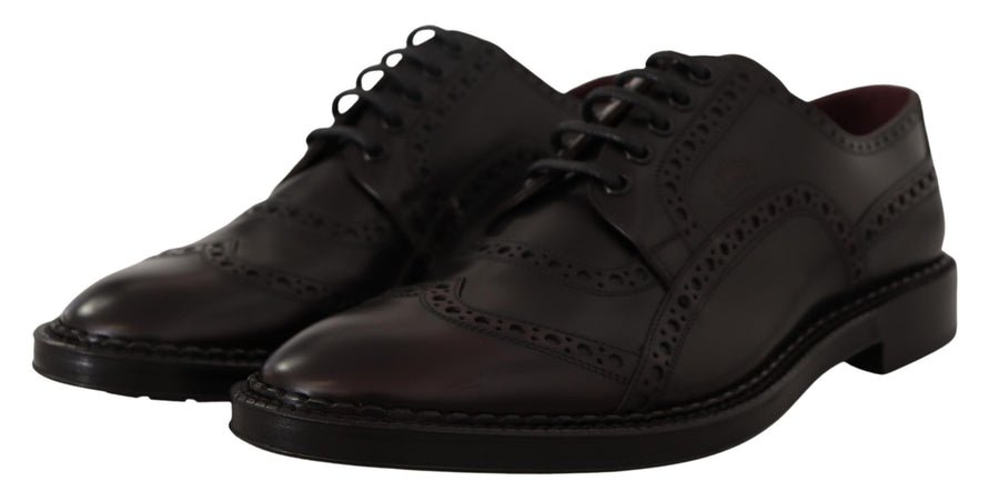 Dolce & Gabbana 100% Leather oxford in purple