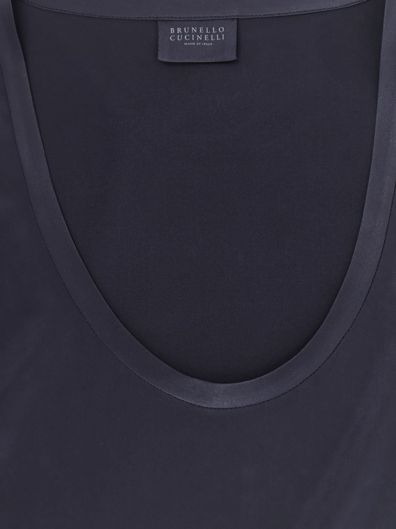 Brunello Cucinelli T-shirts and Polos Blue Seta