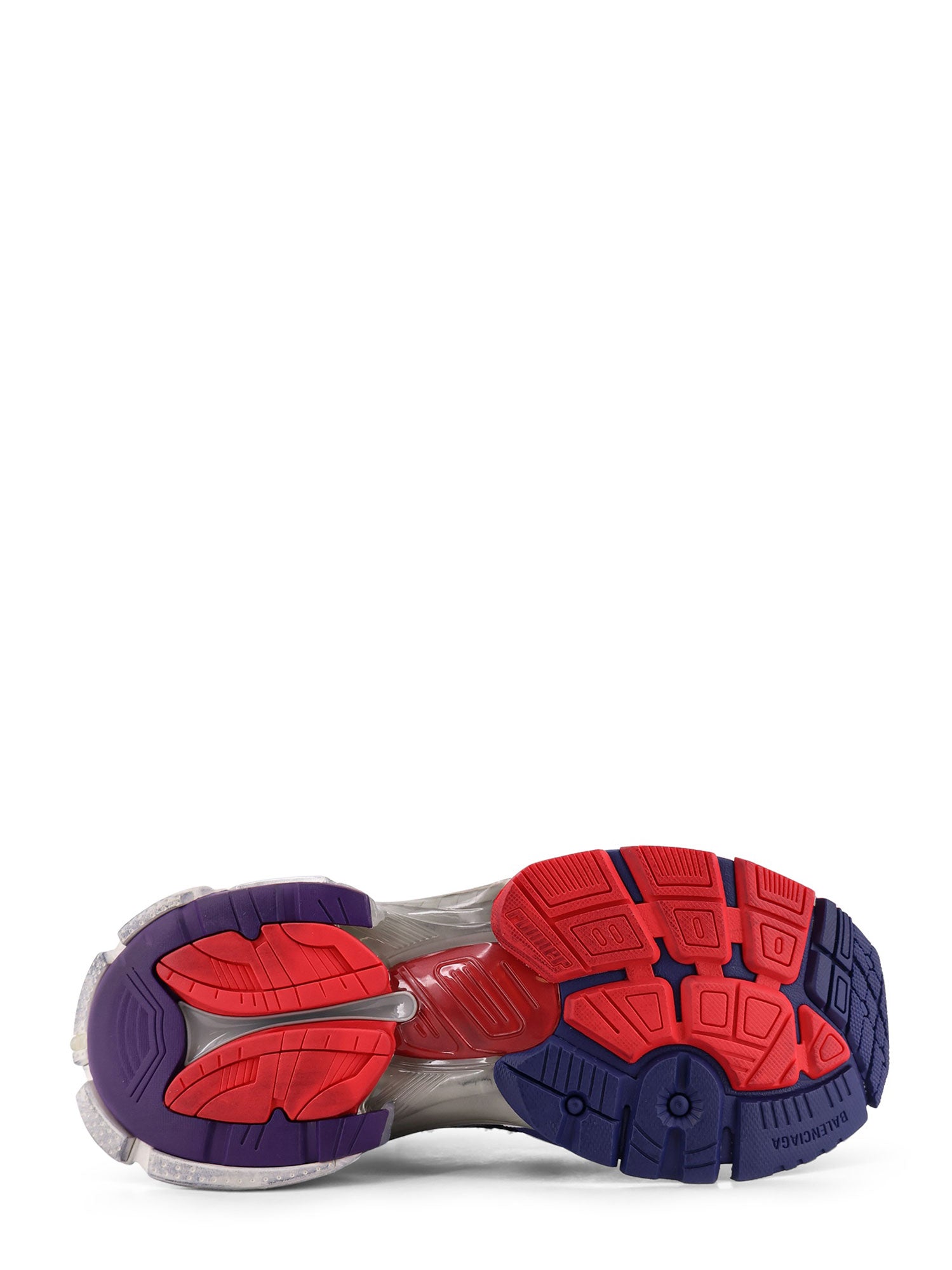 Balenciaga Sneakers Navy / Red Grey Nylon/gomma