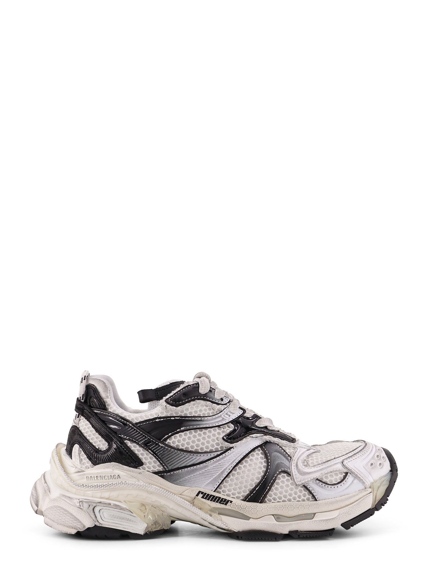 Balenciaga Sneakers White / Black Mesh/nylon