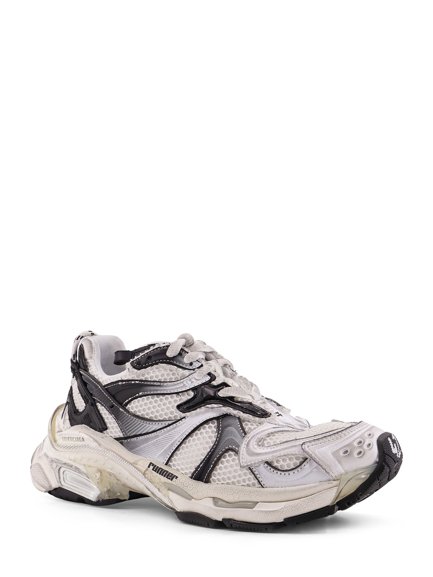 Balenciaga Sneakers White / Black Mesh/nylon