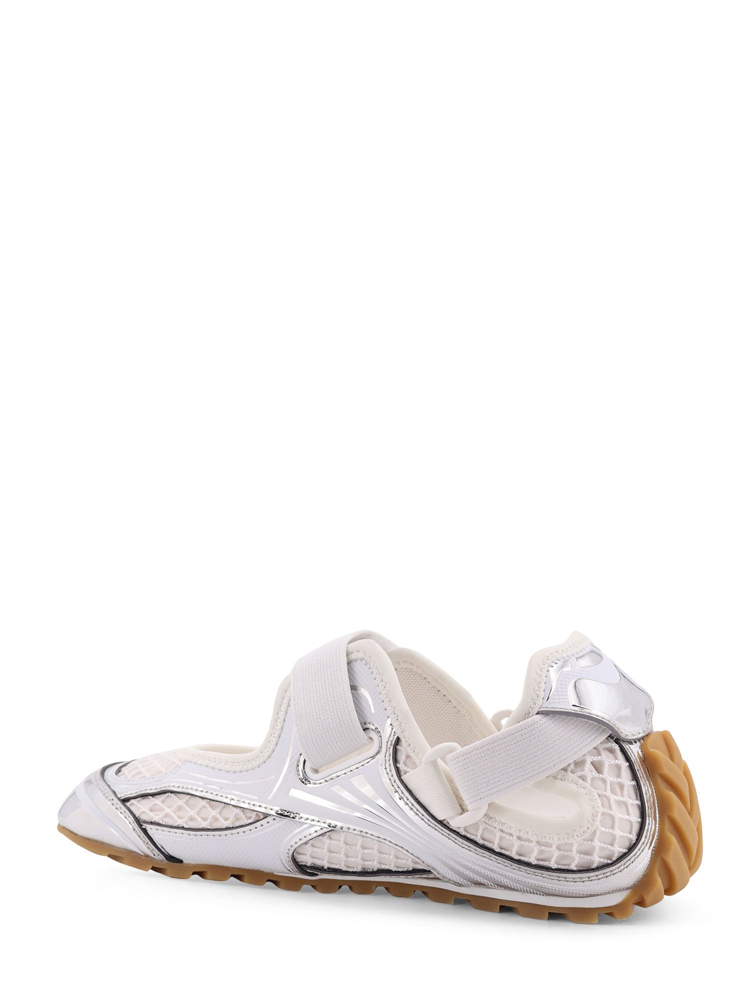 Bottega Veneta Sneakers Silver-white-opw Nylon/gomma