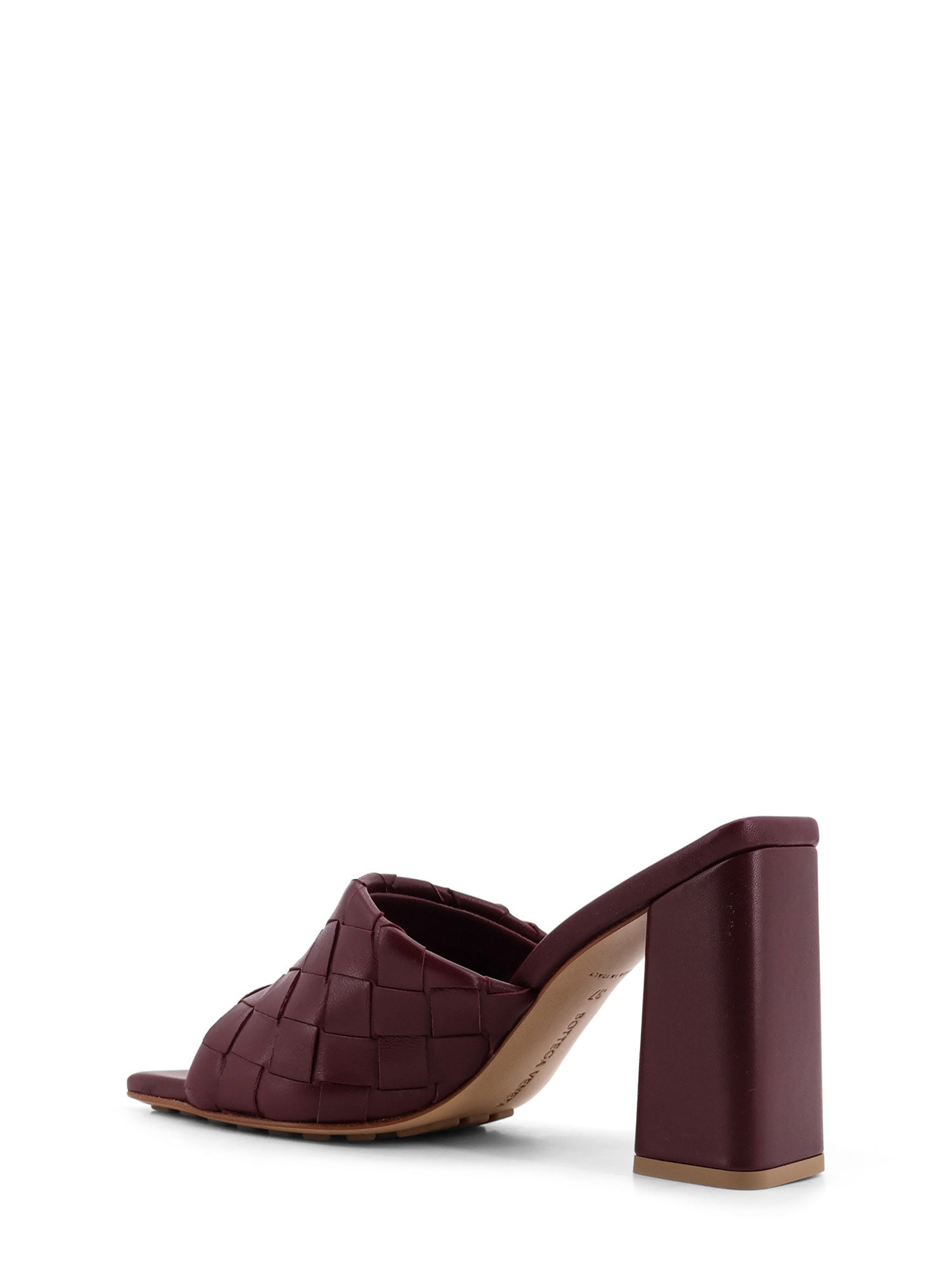 Bottega Veneta Sandals Red Pelle