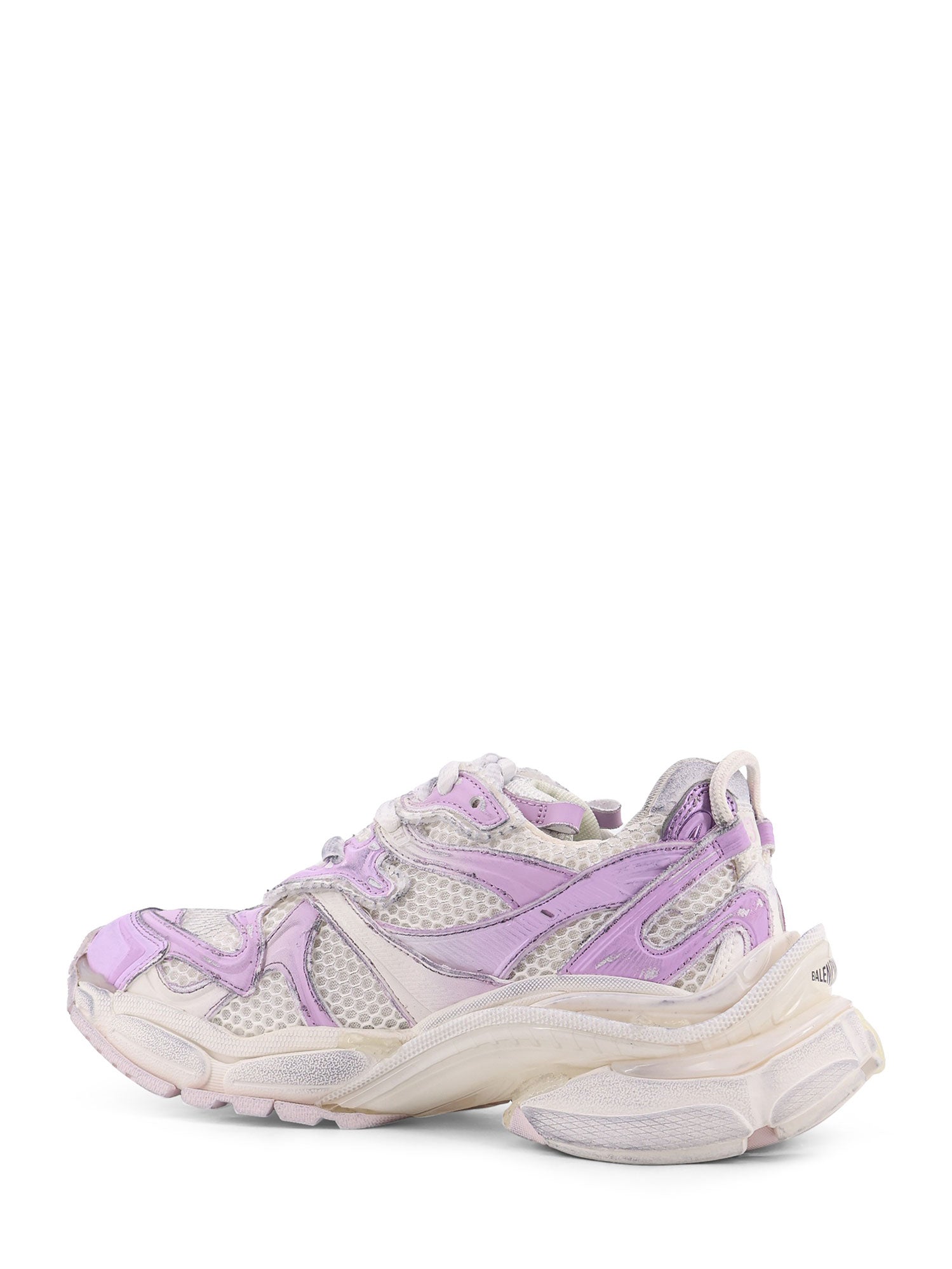 Balenciaga Sneakers Grey / Pink Mesh/nylon