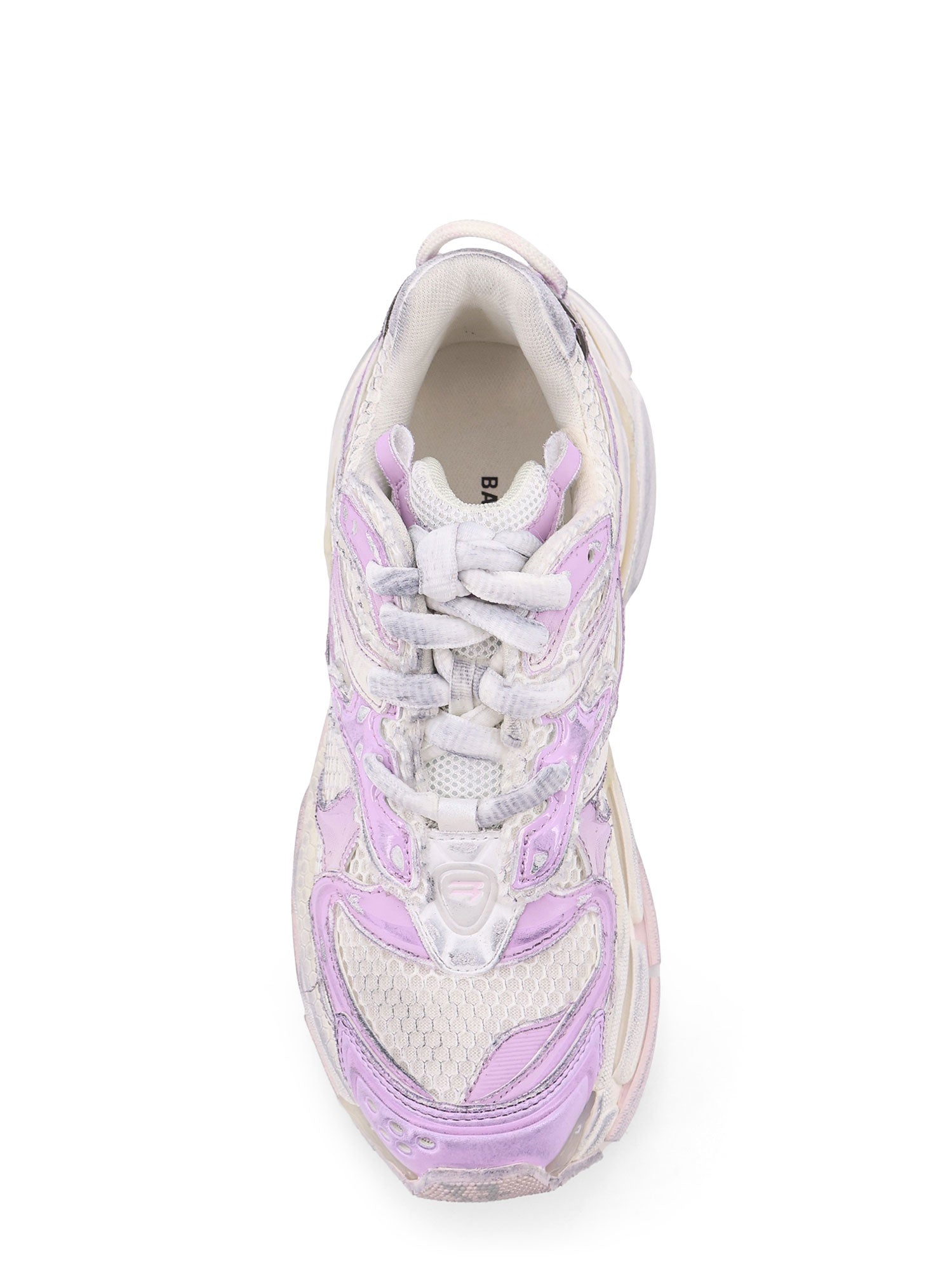 Balenciaga Sneakers Grey / Pink Mesh/nylon