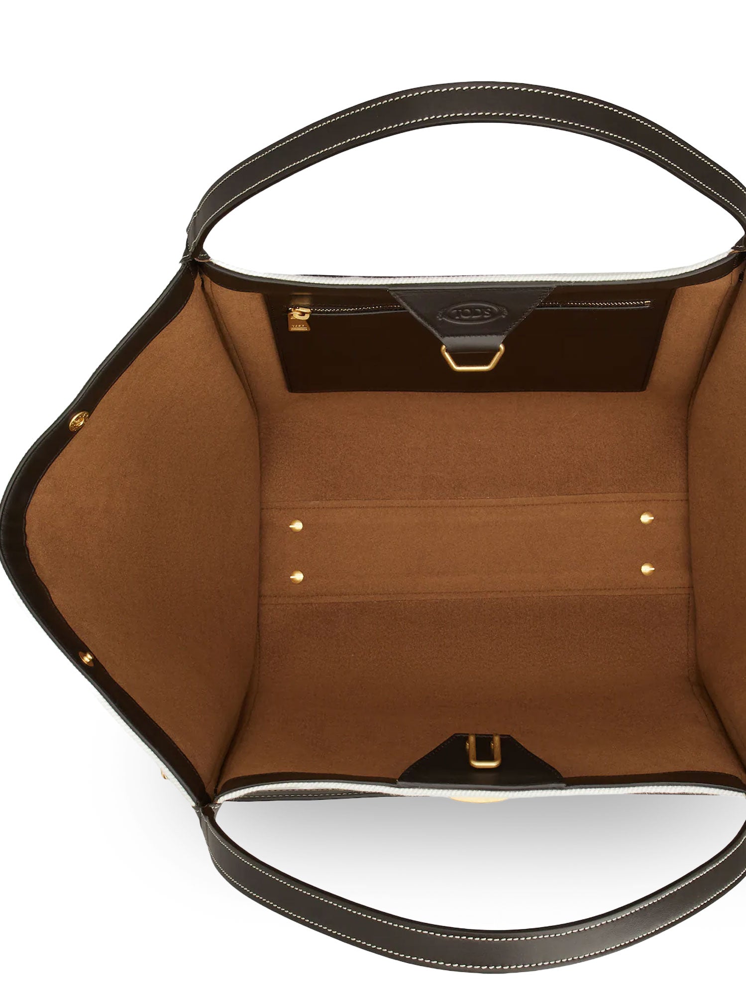 Tods Bags White Canvas/lino/pelle