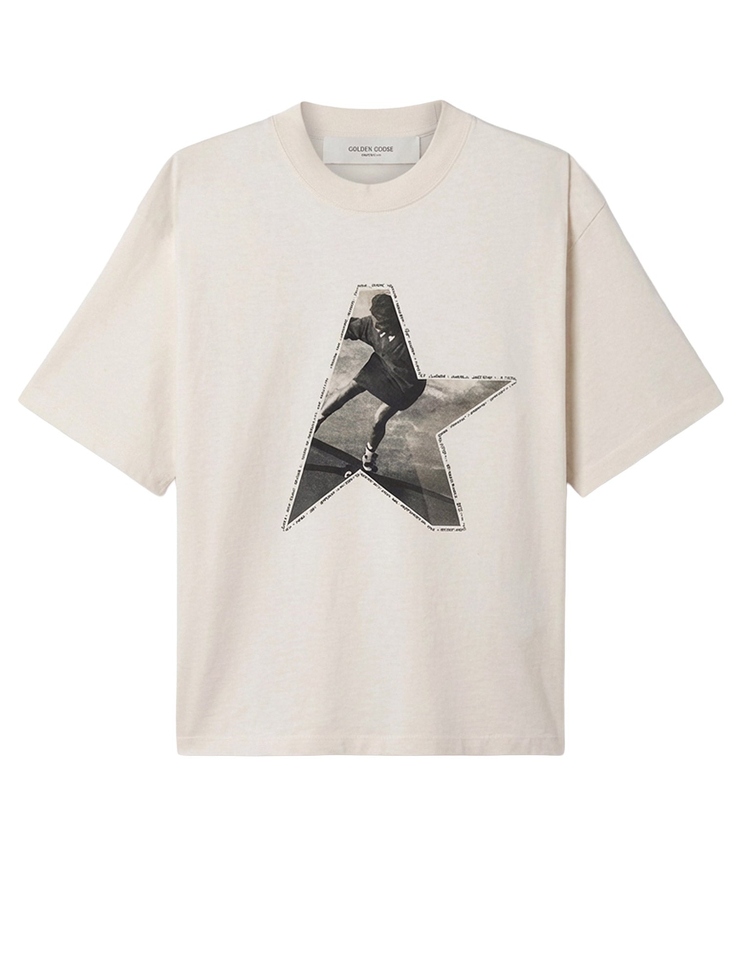 Golden Goose T-shirts and Polos Heritagewhite Cotone