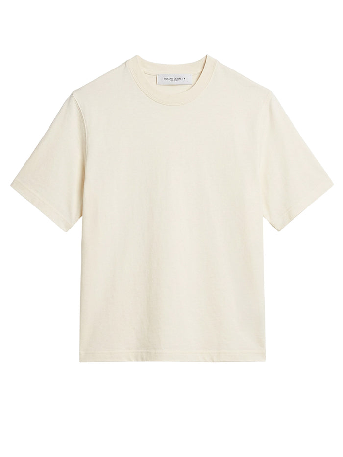 Golden Goose T-Shirts And Polos Heritagewhite Cotone