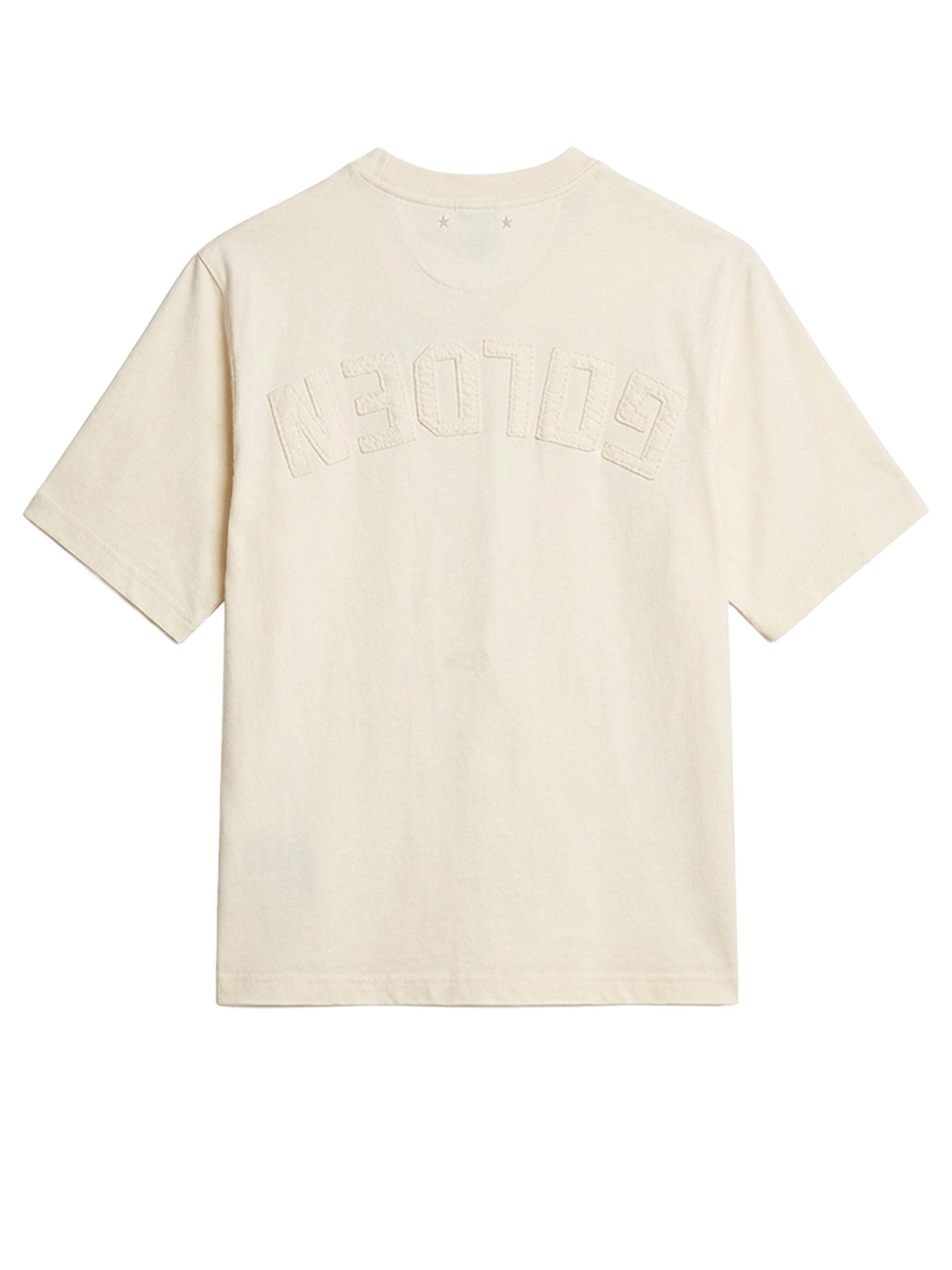 Golden Goose T-Shirts And Polos Heritagewhite Cotone