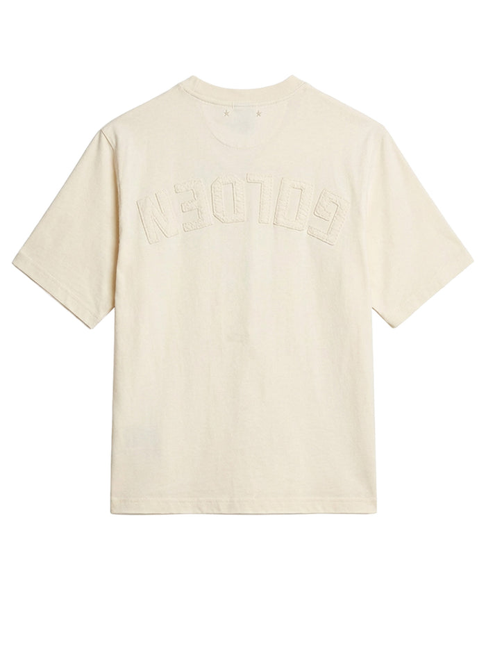 Golden Goose T-Shirts And Polos Heritagewhite Cotone