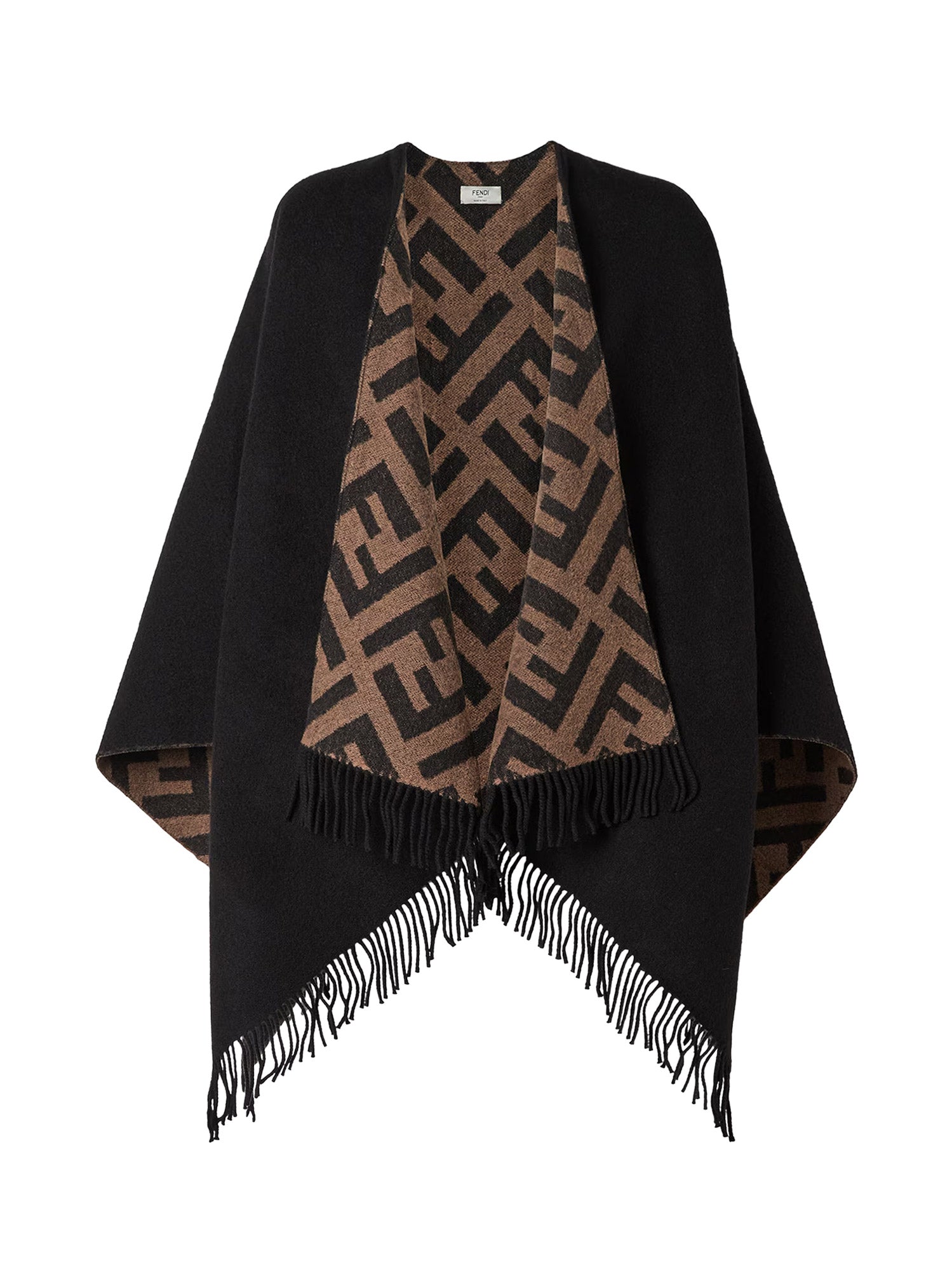 Fendi Jackets Brown Lana Cashmere