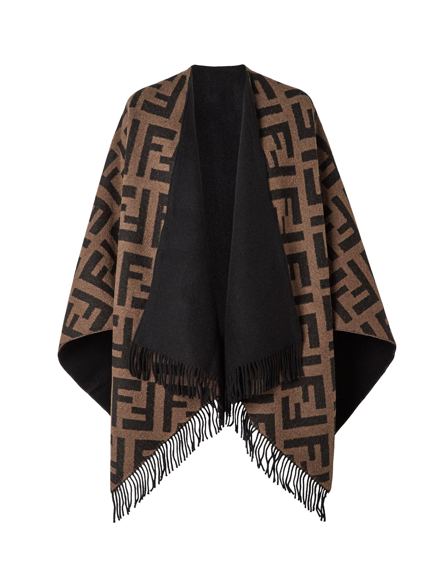 Fendi Jackets Brown Lana Cashmere