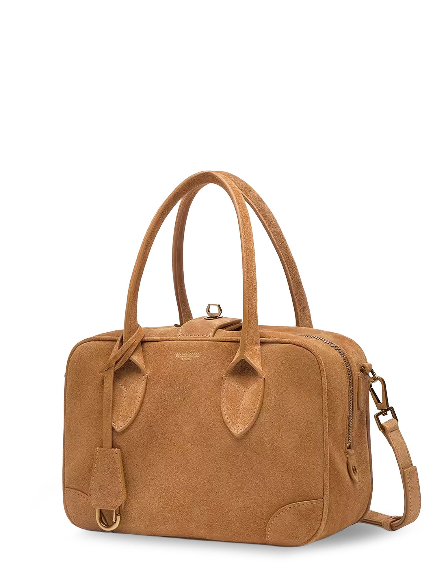Golden Goose Bags Camel Suede