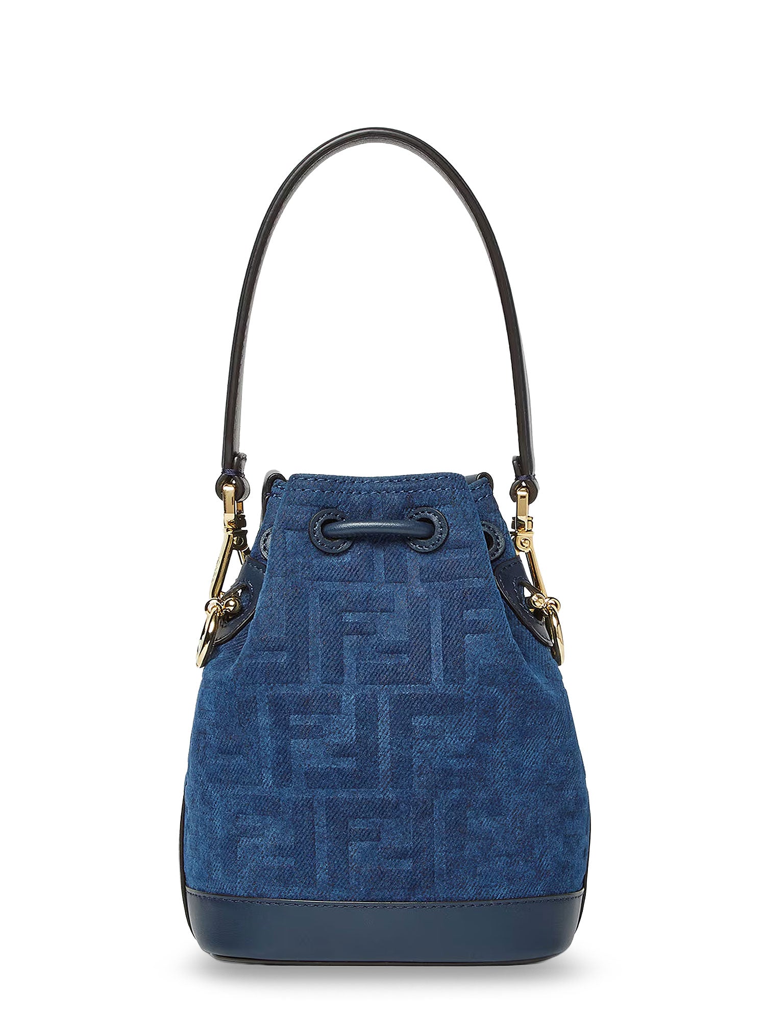 Fendi Bags Blu Abisso Pelle/denim