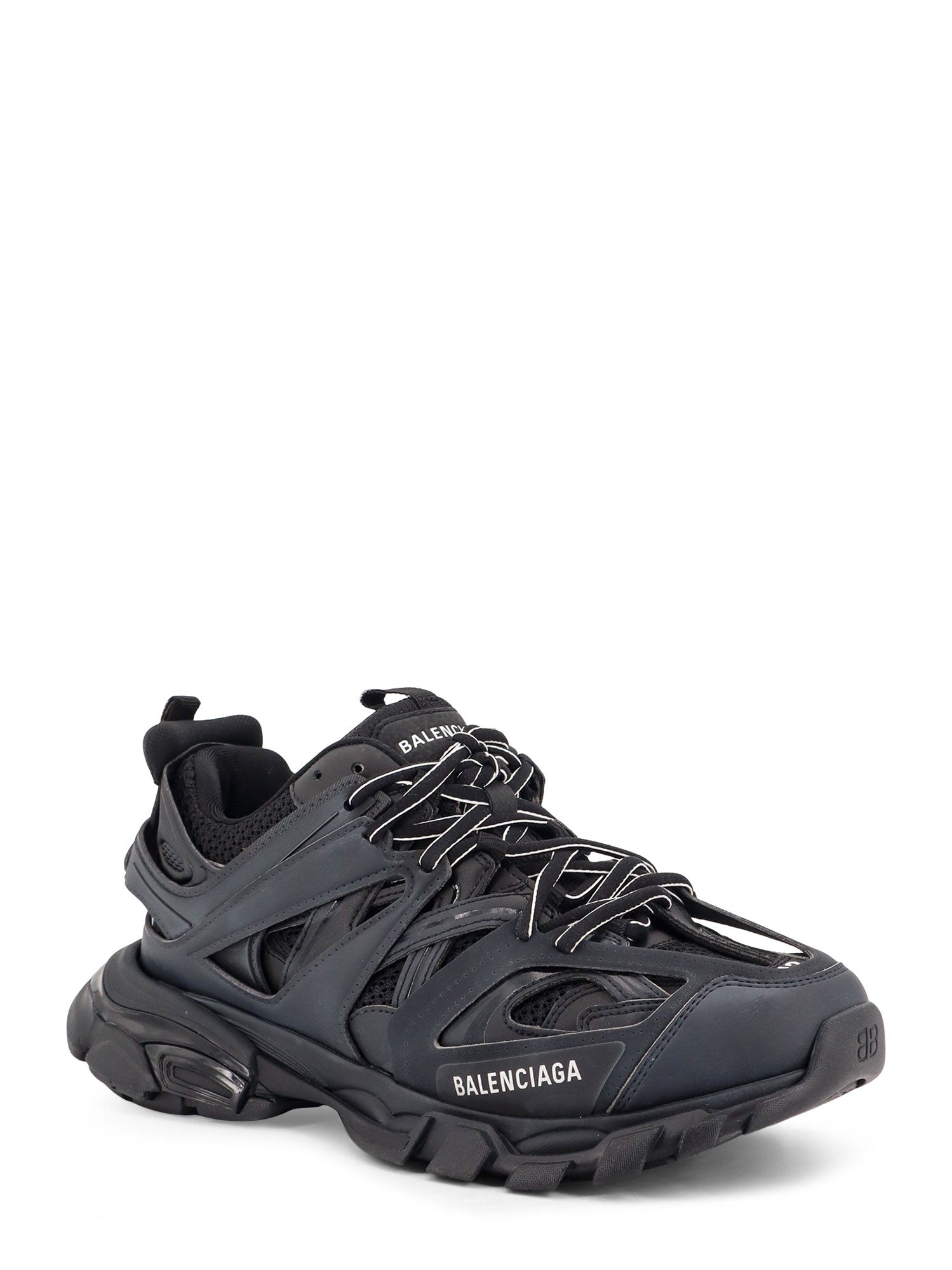 Balenciaga Sneakers Black Mesh/nylon