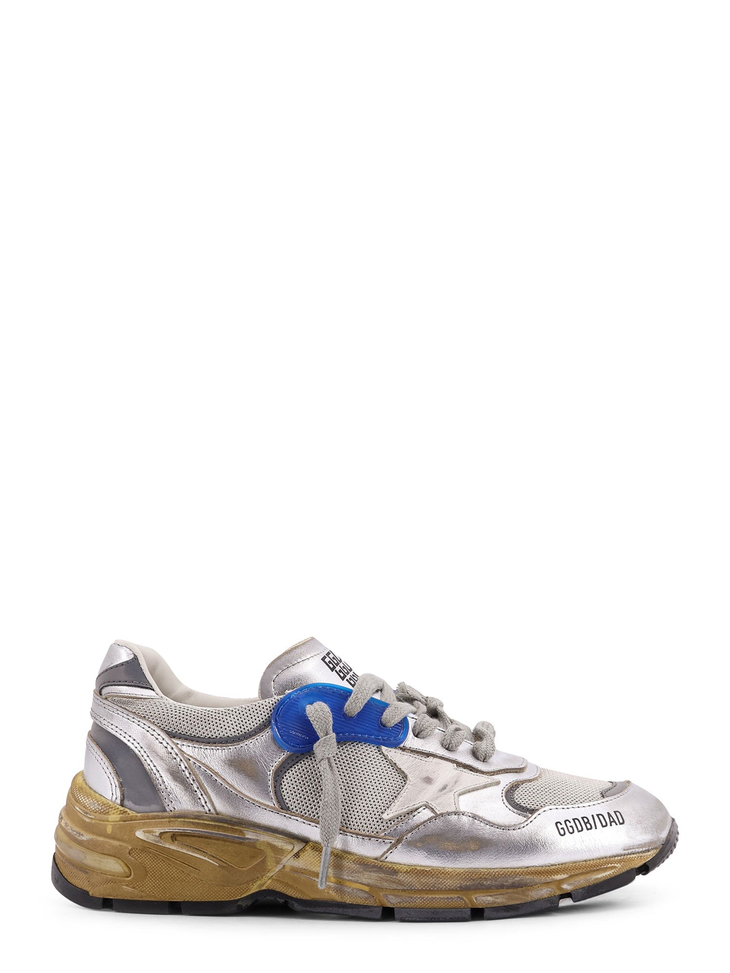 Golden Goose Sneakers Silverwhite Mesh/pelle