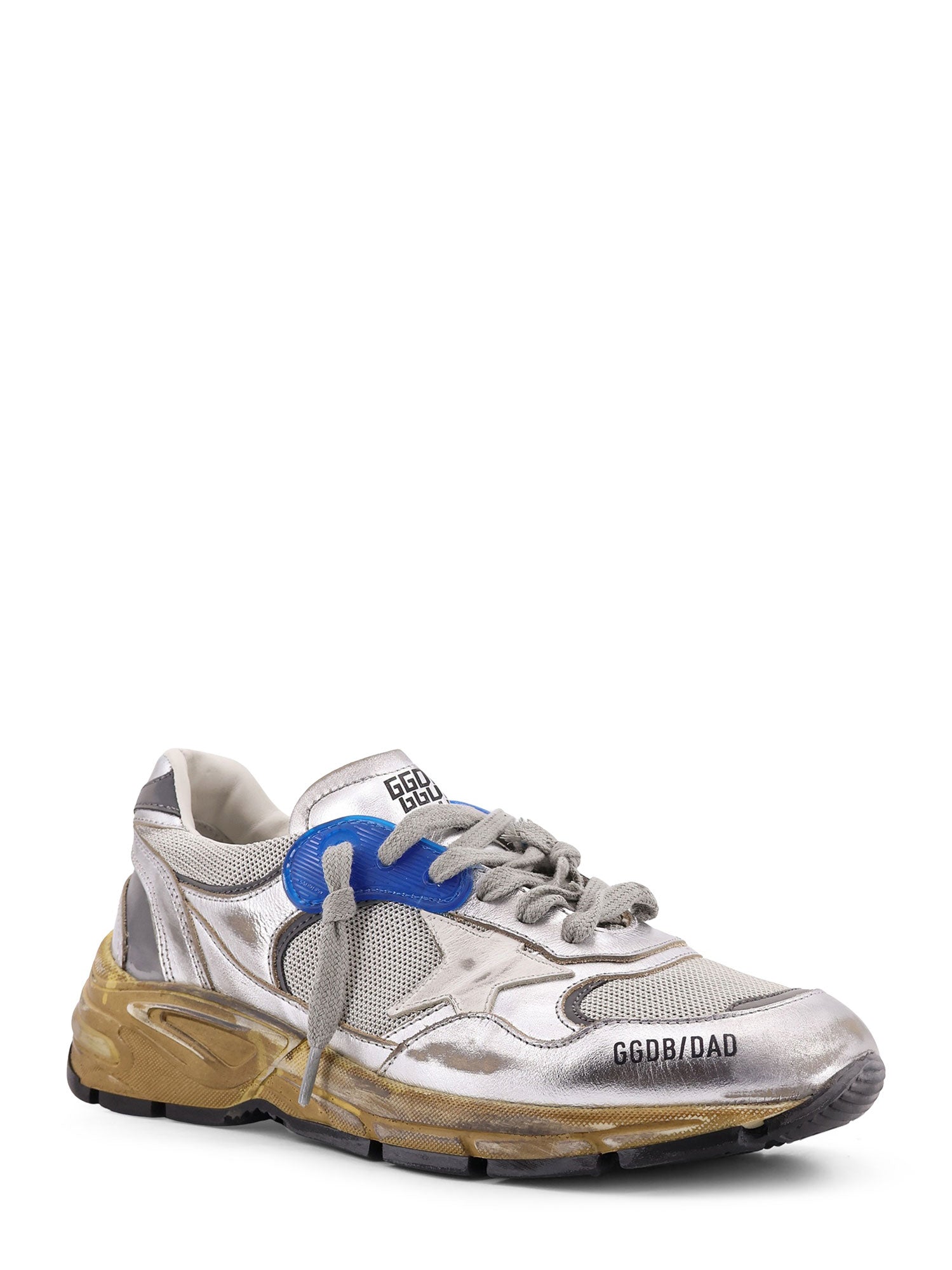 Golden Goose Sneakers Silverwhite Mesh/pelle