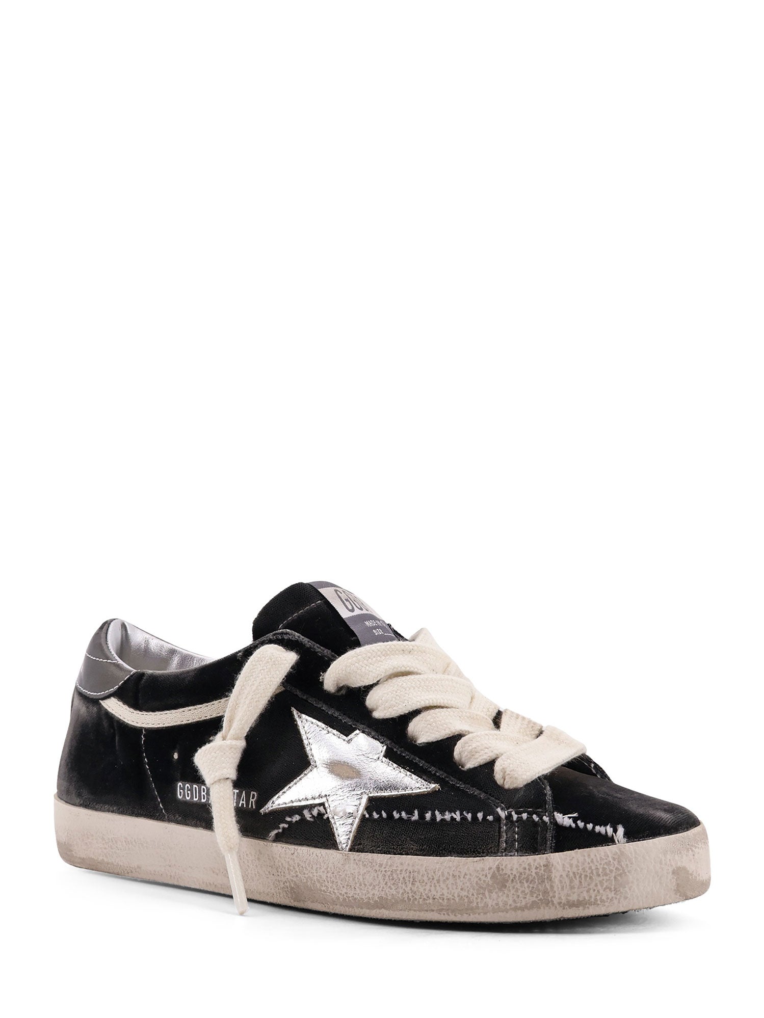 Golden Goose Sneakers Greysilver Cotone/pelle