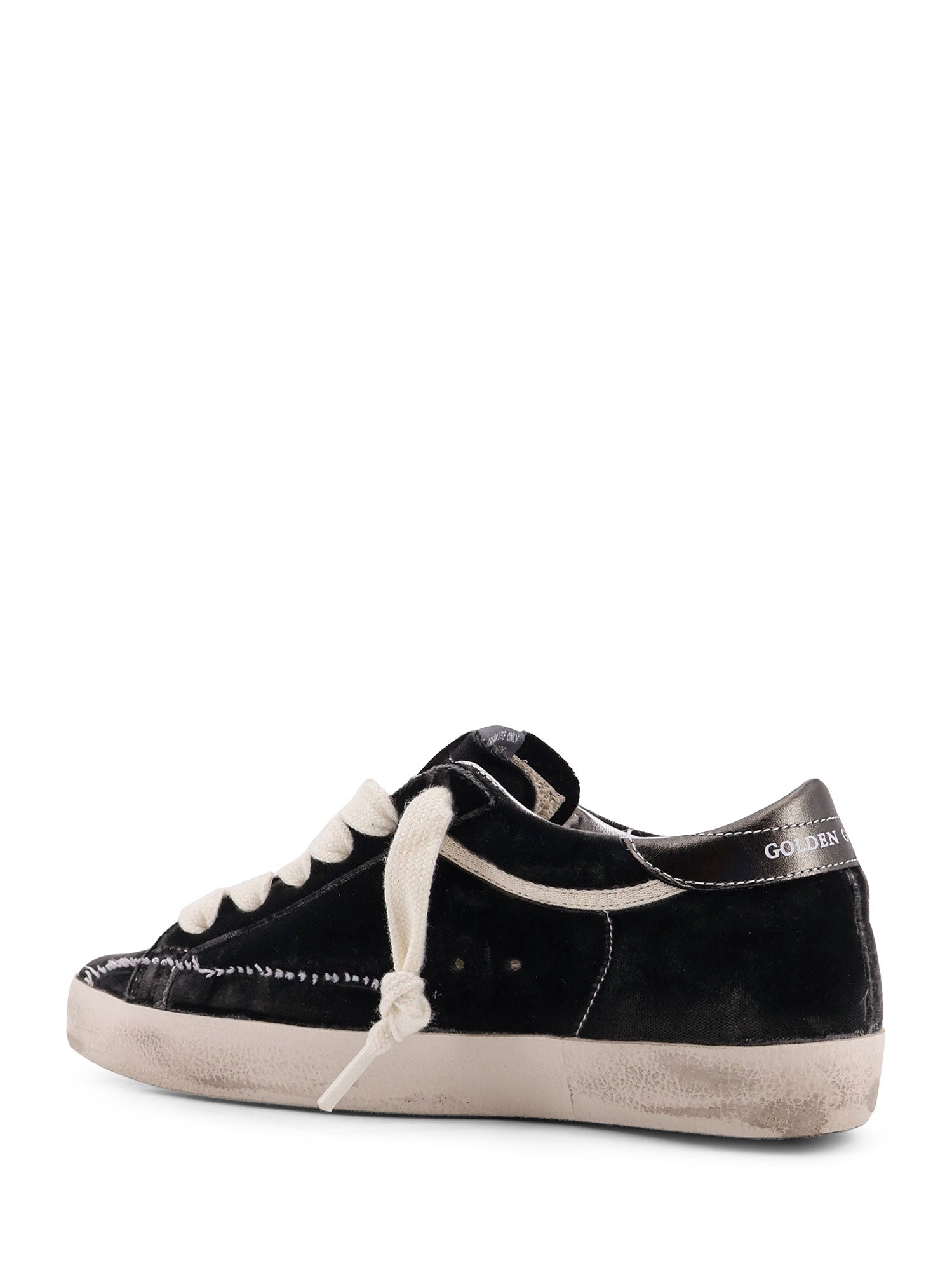 Golden Goose Sneakers Greysilver Cotone/pelle
