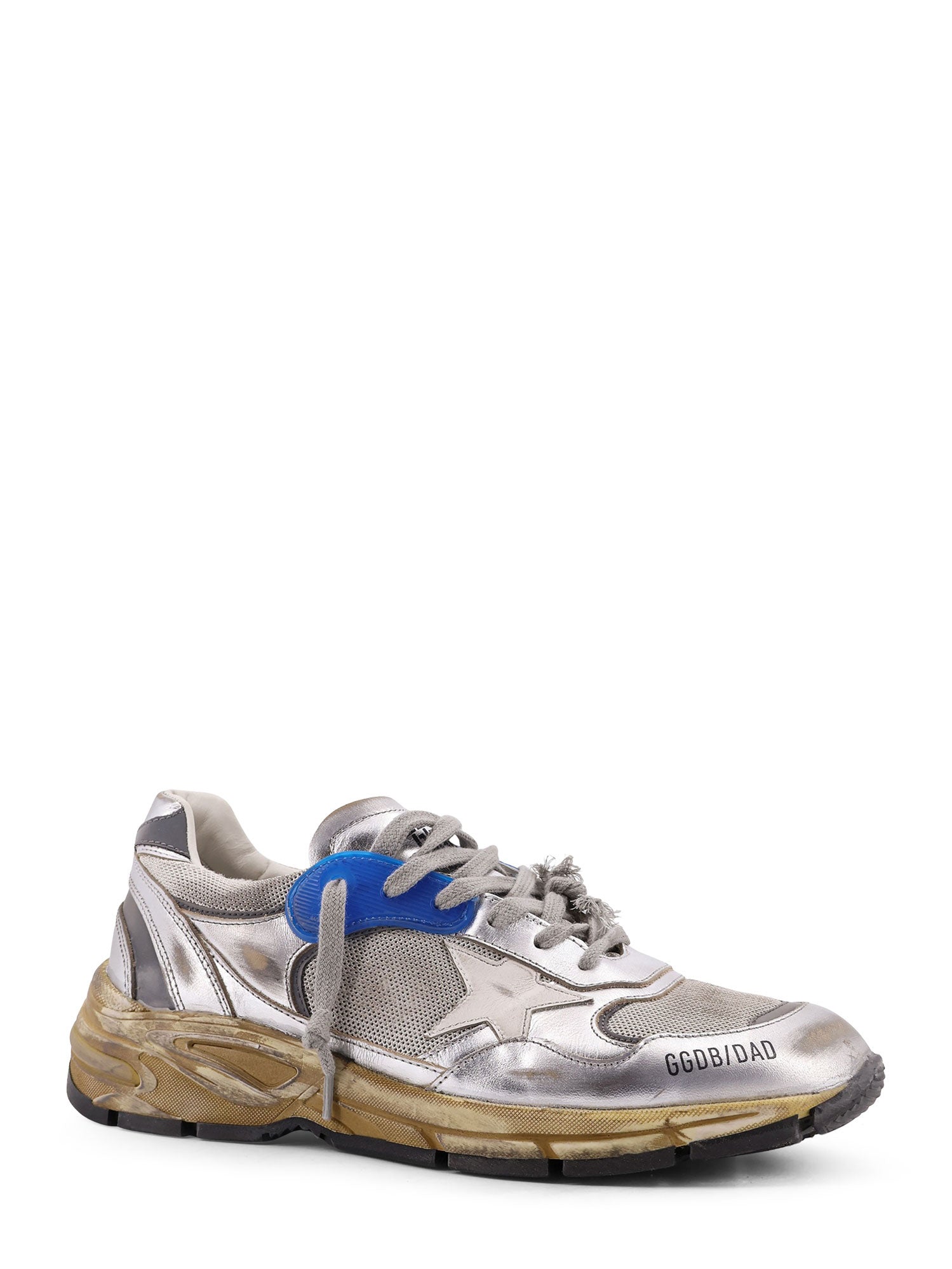 Golden Goose Sneakers Silverwhite Mesh/pelle