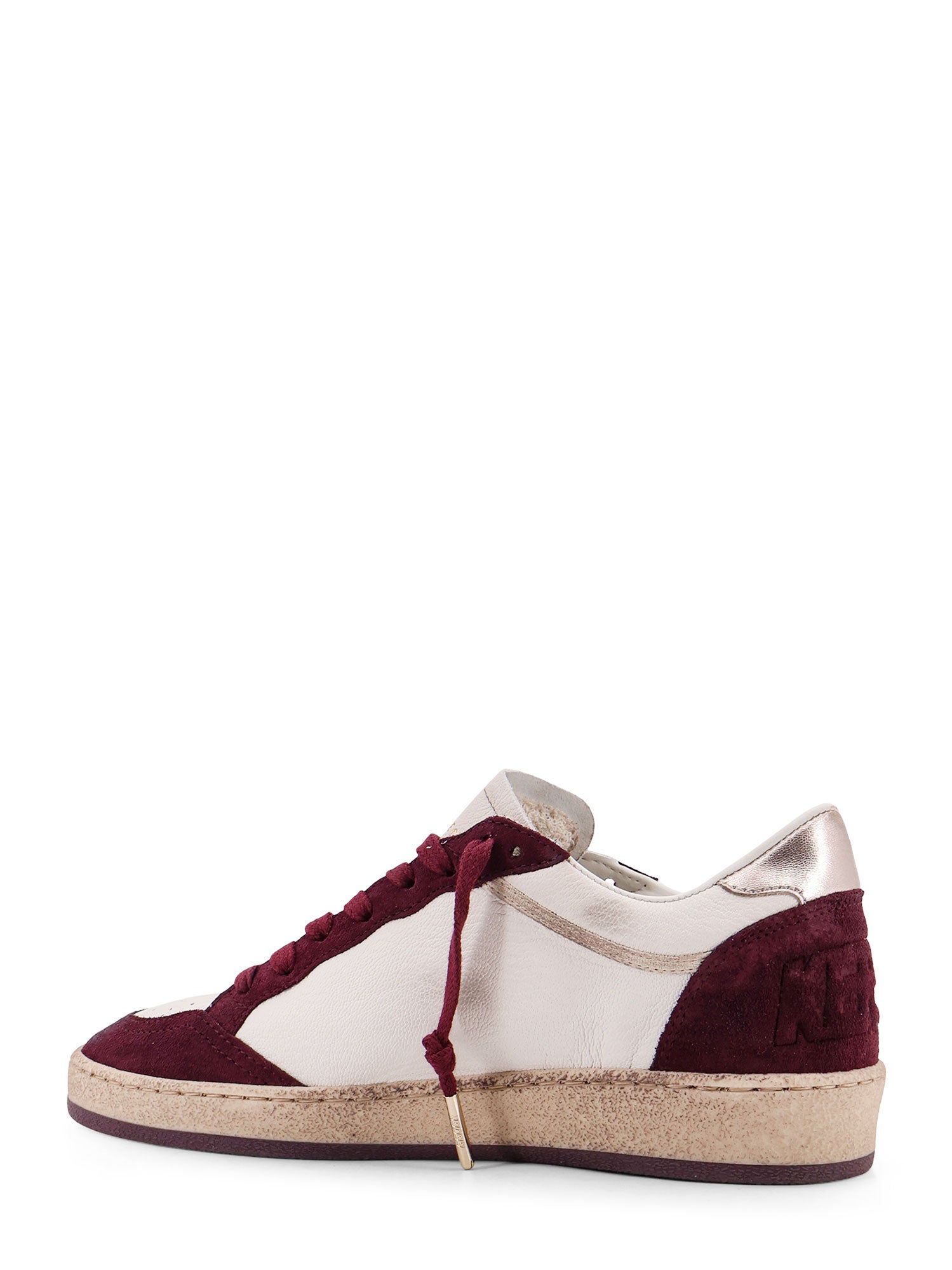 Golden Goose Sneakers White Cherry Red Quarz Pelle/cristalli