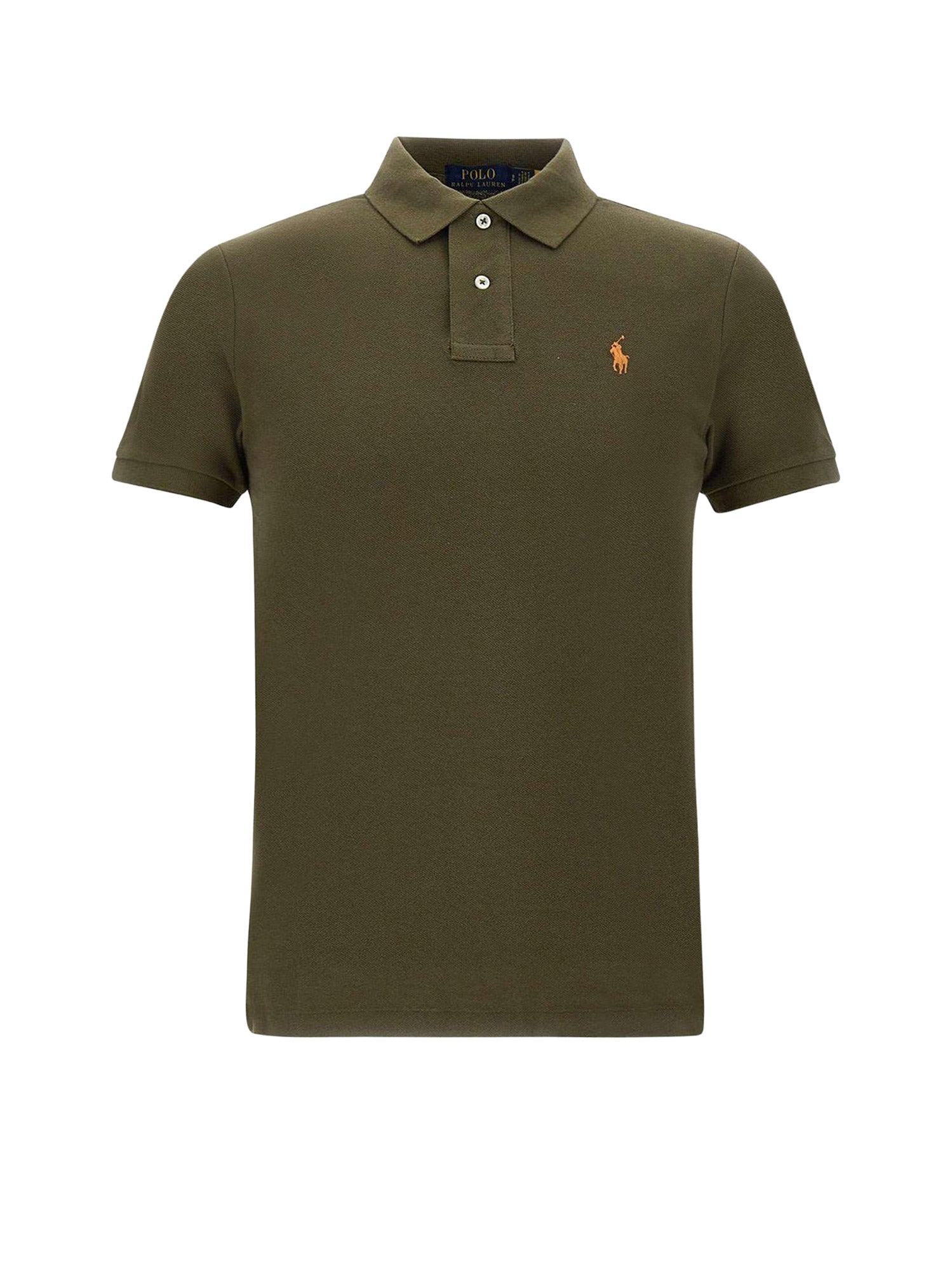 Polo Ralph Lauren T-shirts and Polos Canopy Olive Cotone