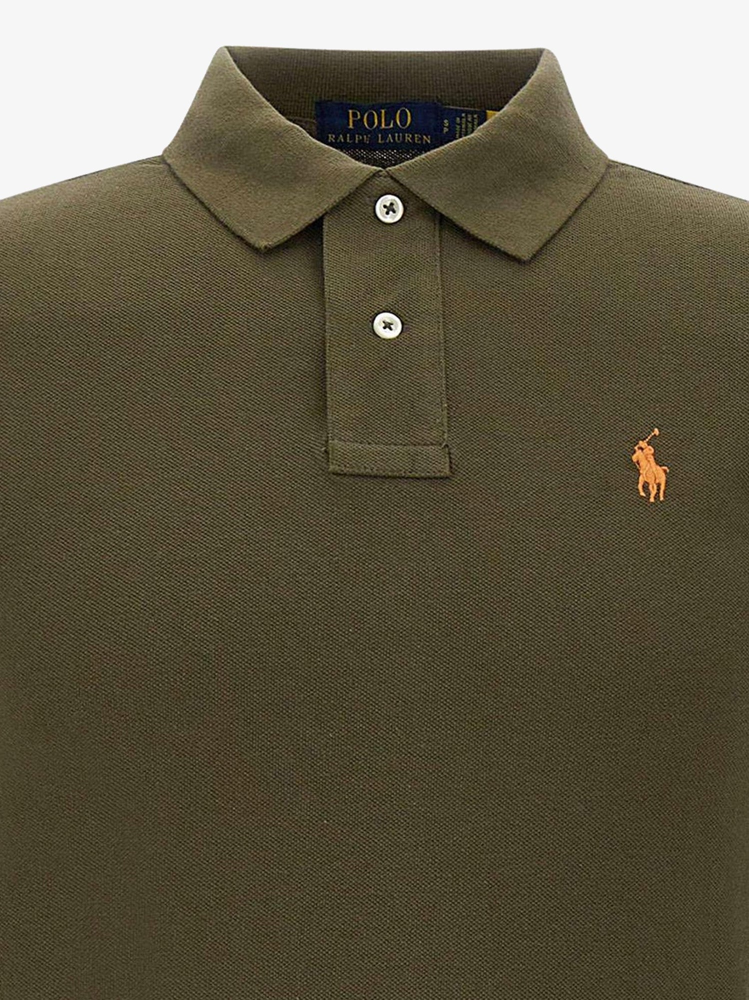 Polo Ralph Lauren T-shirts and Polos Canopy Olive Cotone