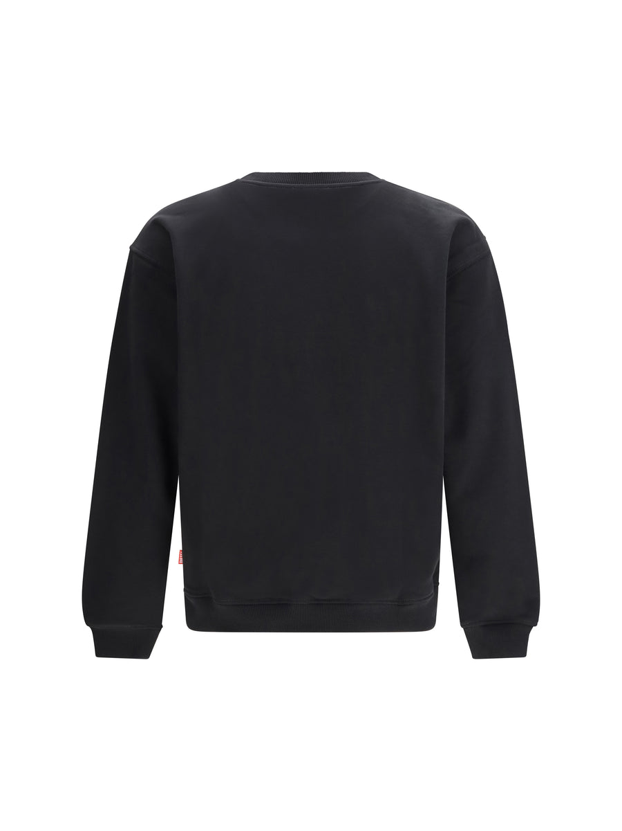 Sweatshirt S-Norm-V10 Cotton Black Sweatshirts