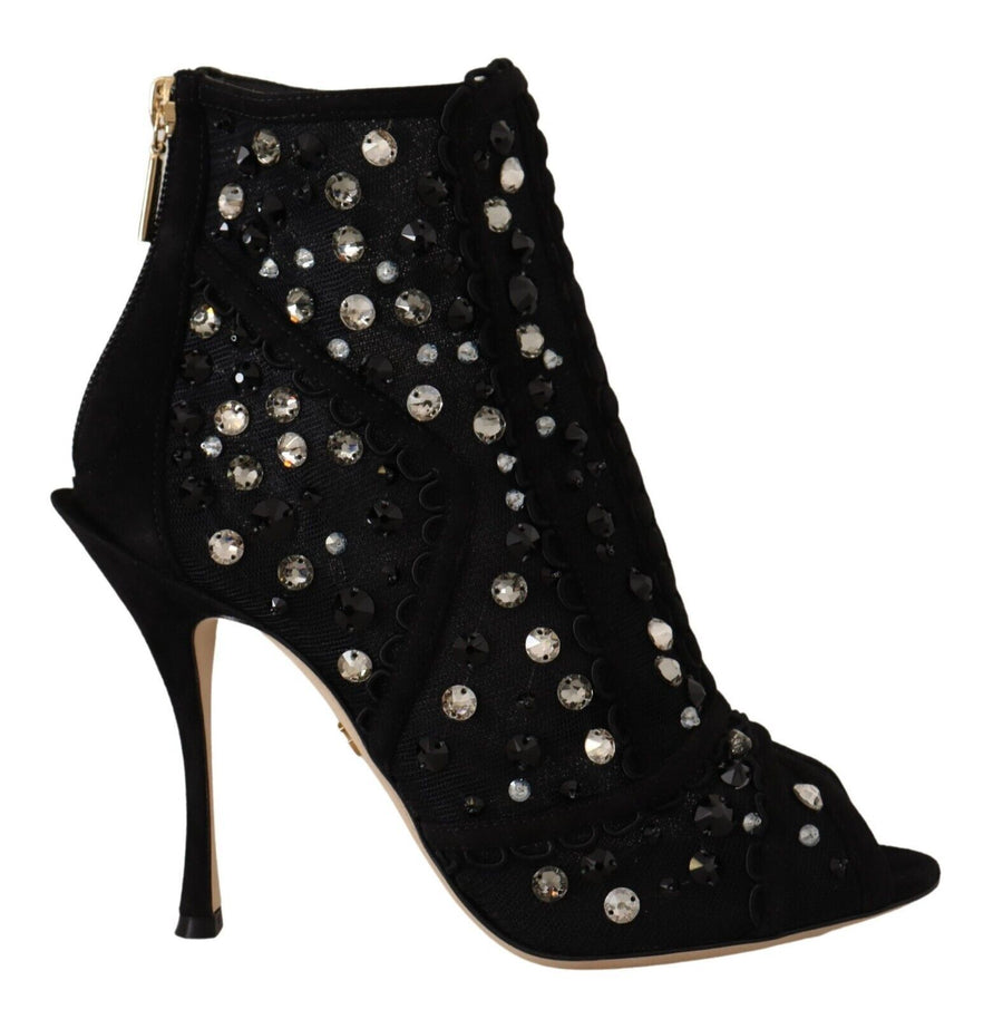 Dolce & Gabbana 79% Nylon heel in black