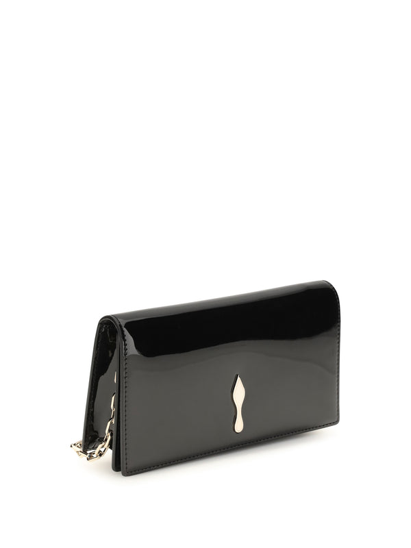 Shoulder Bag Bettina Black-Gold Black/gold Calf Leather