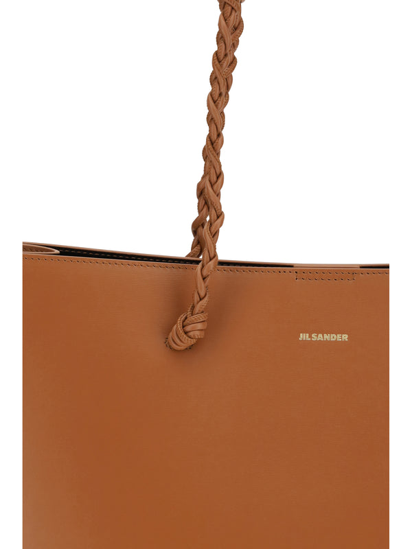 Tote Bag Tangle Tan Calf Leather Shoulder