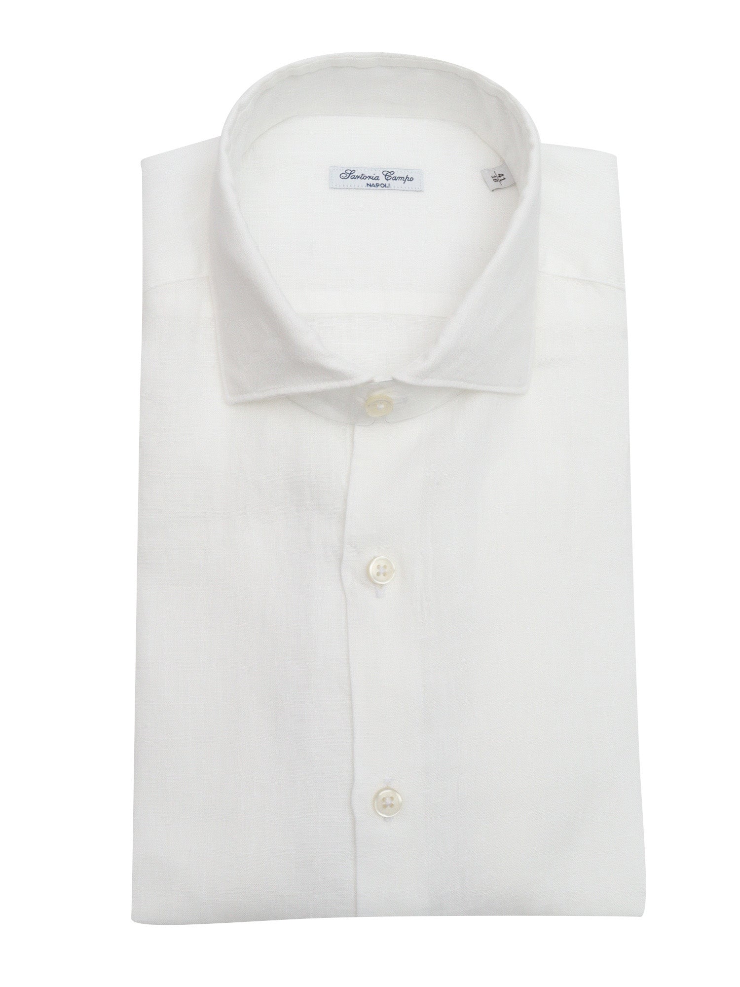 MAN SHIRT White Linen