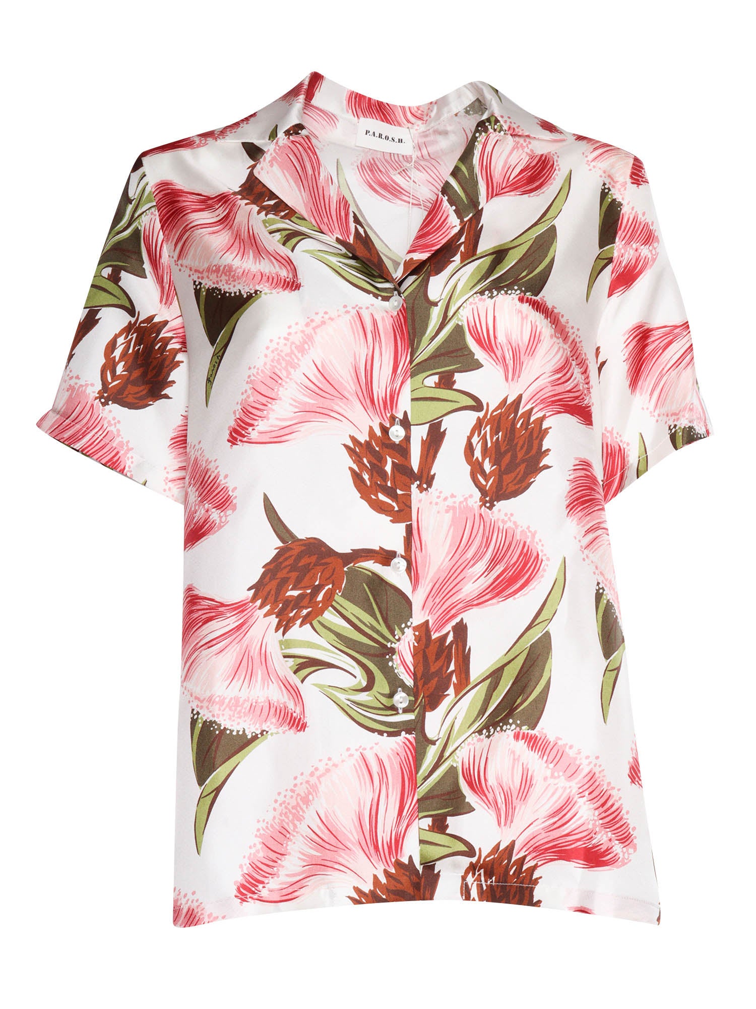 SHIRT White Silk