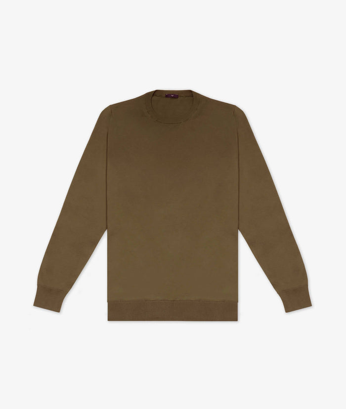 Sea Island Shirt Antigua Brown Knitwear
