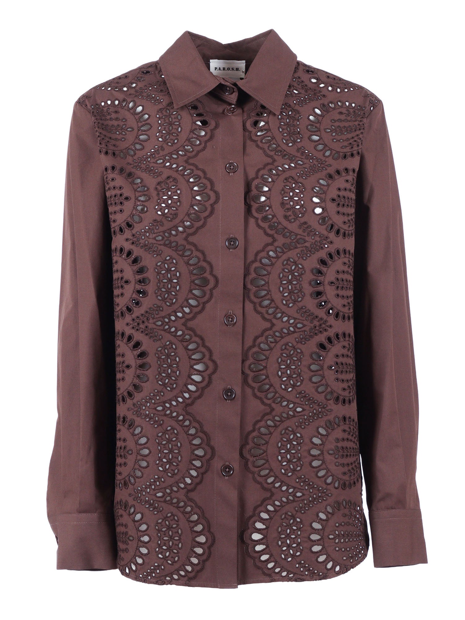 SHIRT Brown Cotton