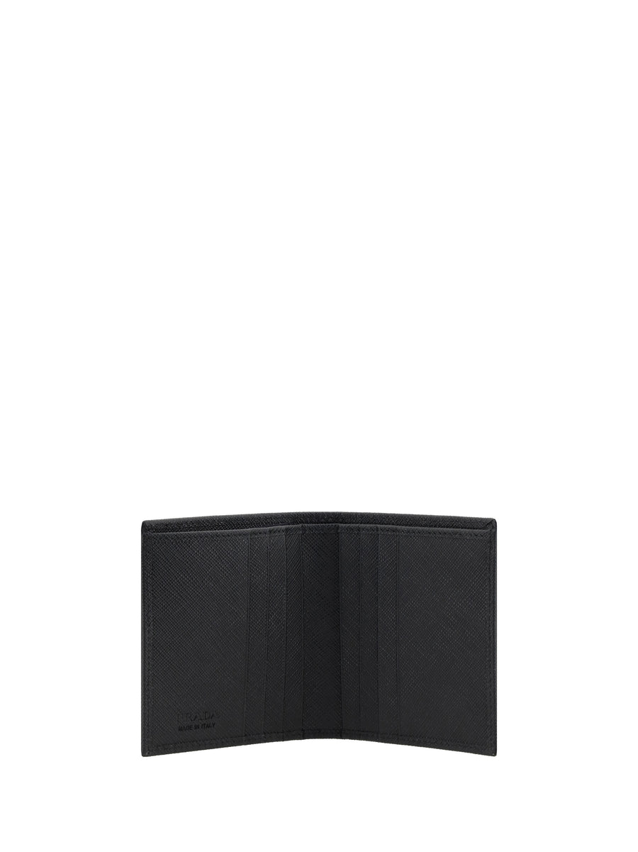 Re-Nylon Bifold Wallet Nero Umbrellas