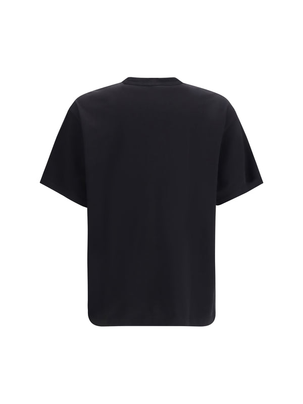 T-Shirt Cotton Logo Black T-shirts