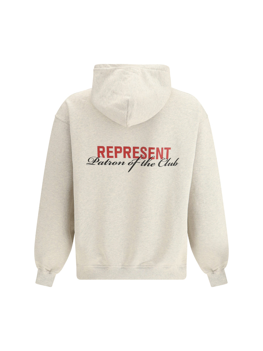 Cotton Hoodie Cream Marl Sweatshirts