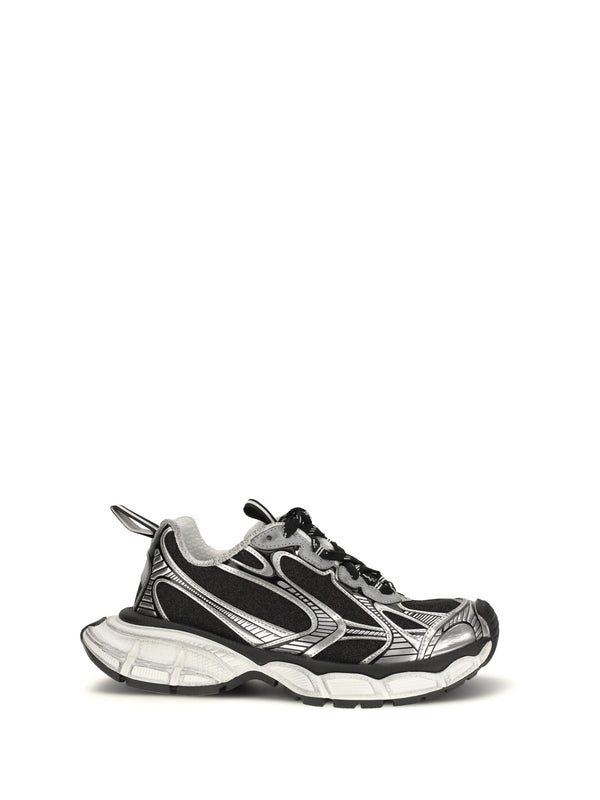 Balenciaga UPPER: 55% POLYURETHANE; UPPER: 45% POLYESTER; SOLE: 100% RUBBER sneakers in black