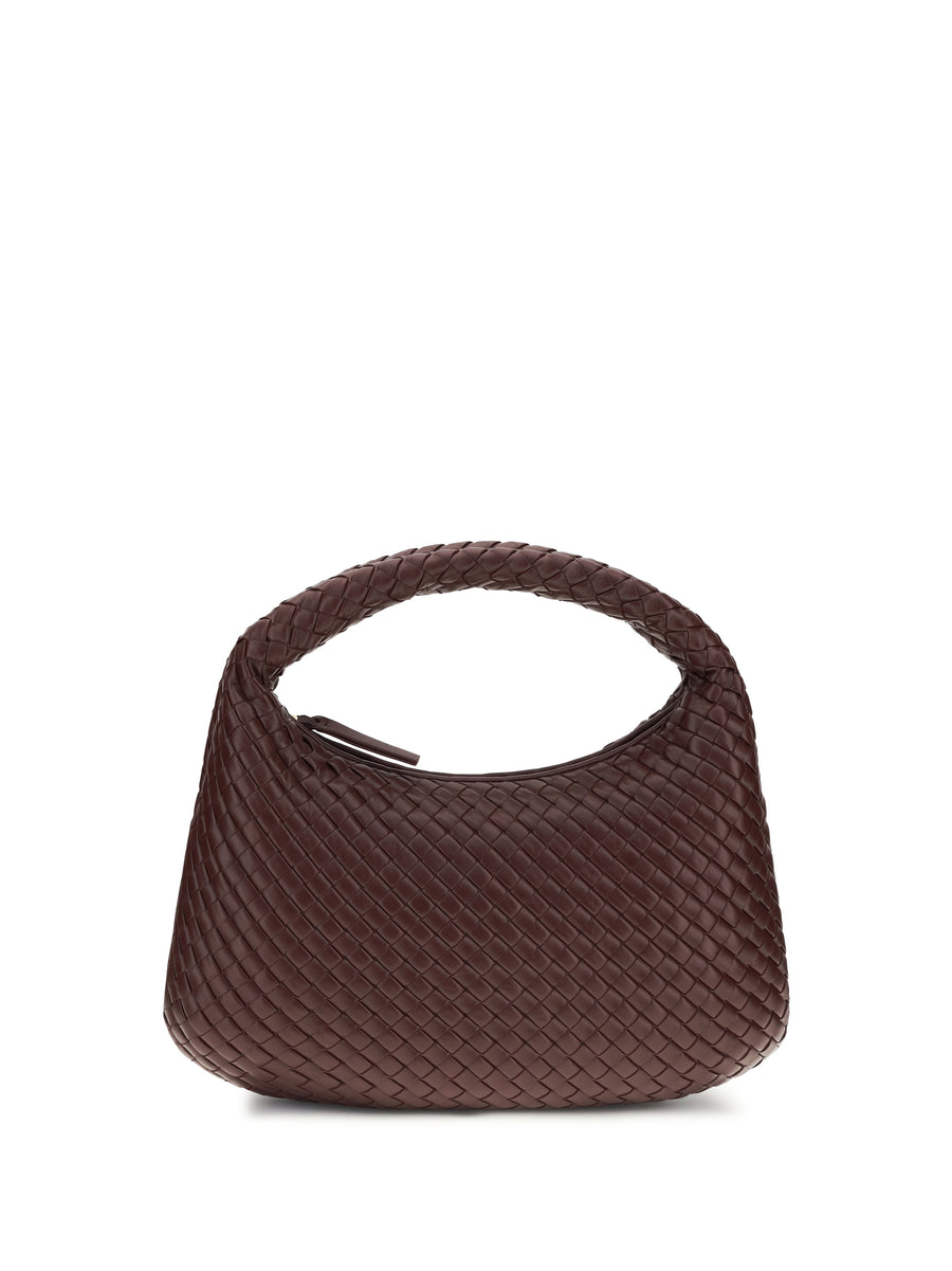 Shoulder Bag Veneta Deep Mahogany Leather Lambskin