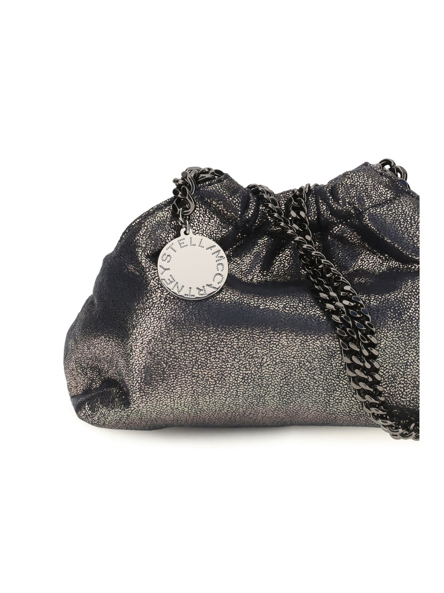 Shoulder Bag Falabella Mini Dark Navy Polyester